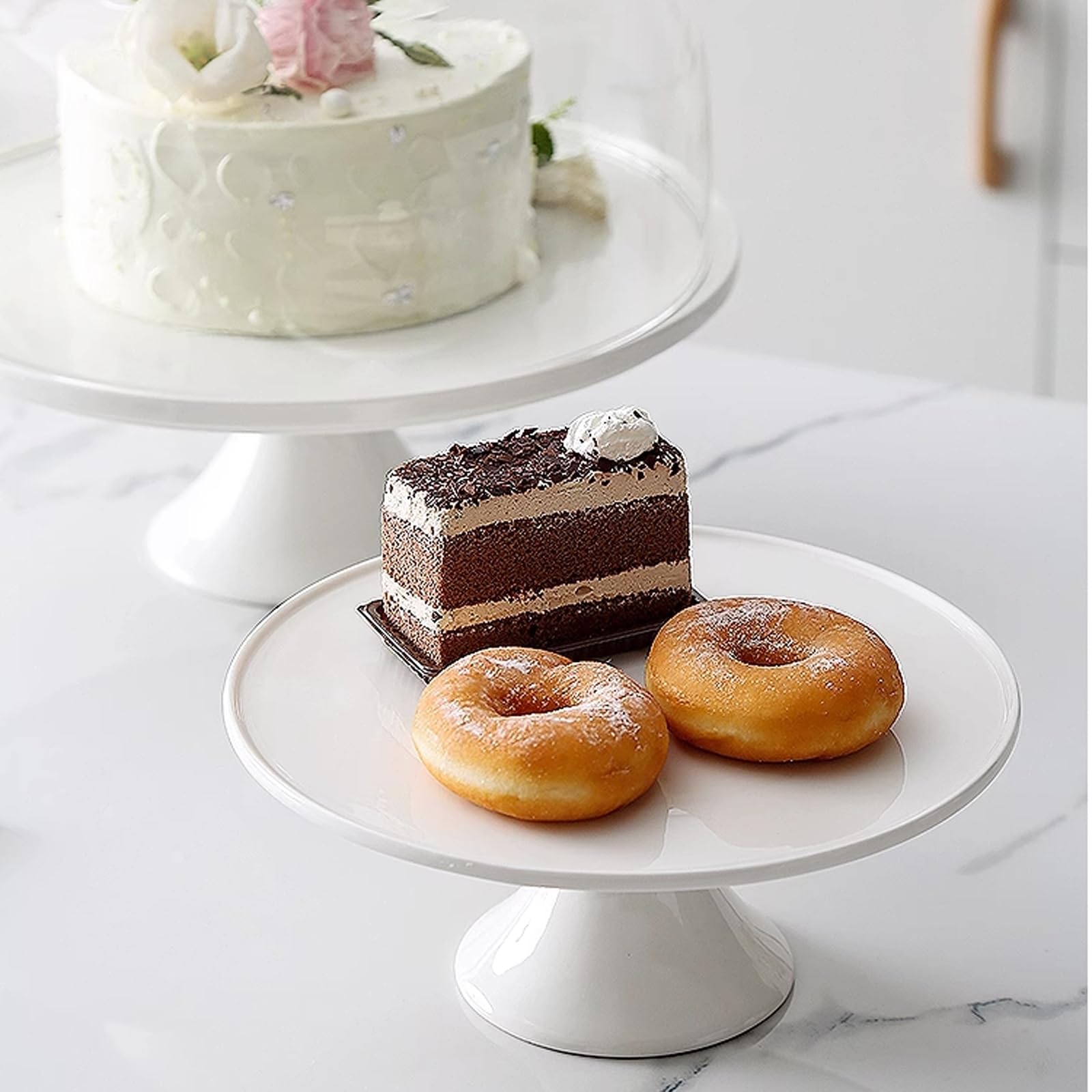 ケーキスタンドディスプレイラックデザートのホルダー カップケーキの