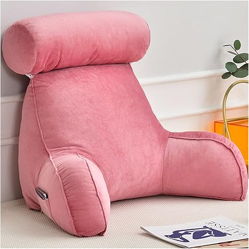 Almohadas de lectura, cómodo cojín de apoyo para la espalda, almohada de apoyo lumbar, almohada cómoda para sentarse, ideal como respaldo para