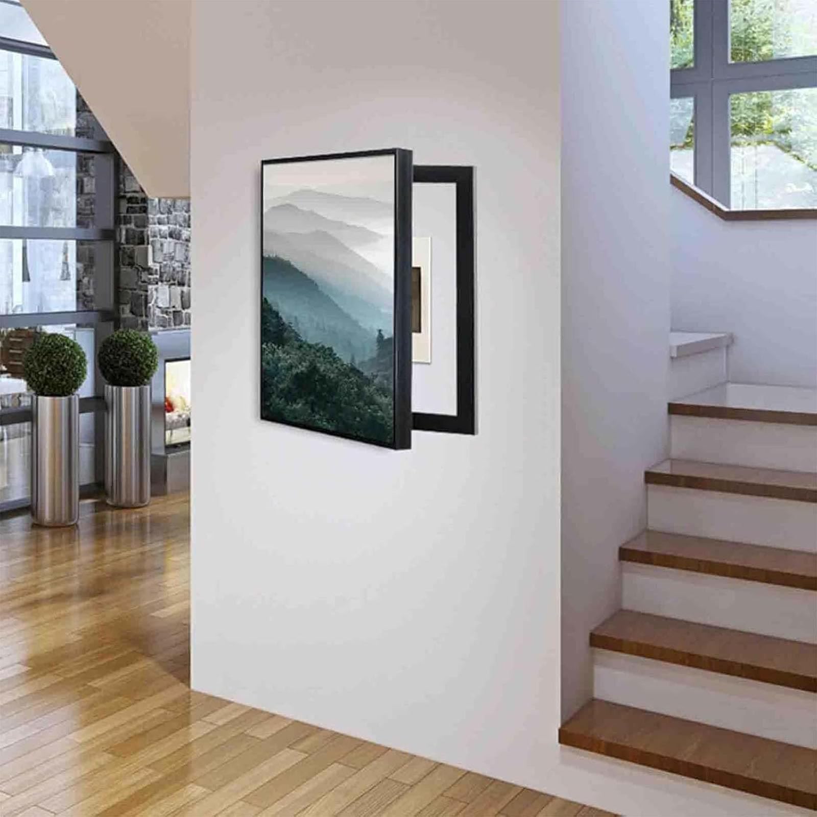 Copertura del Quadro Elettrico Decorativa Contatore Elettrico Pittura Decorativa Pittura Decorativa for Copertura Contatore Elettrico Nascondere I Dipinti,05,40 * 50cm
