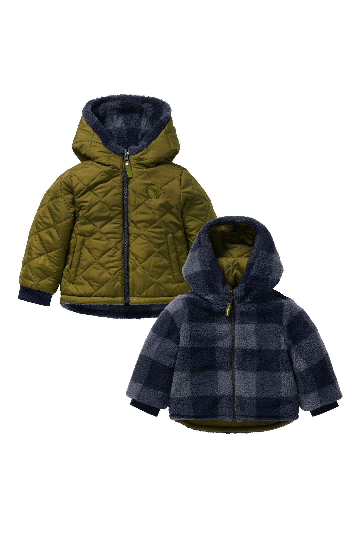 Baby Boys Jacket Omachi Reversible