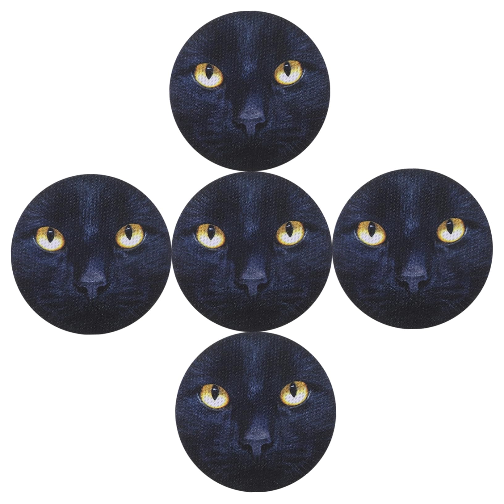 SEWOART Stylish Car Coasters Set Rubber Car Cup Holder Mats for Women Easy Clean