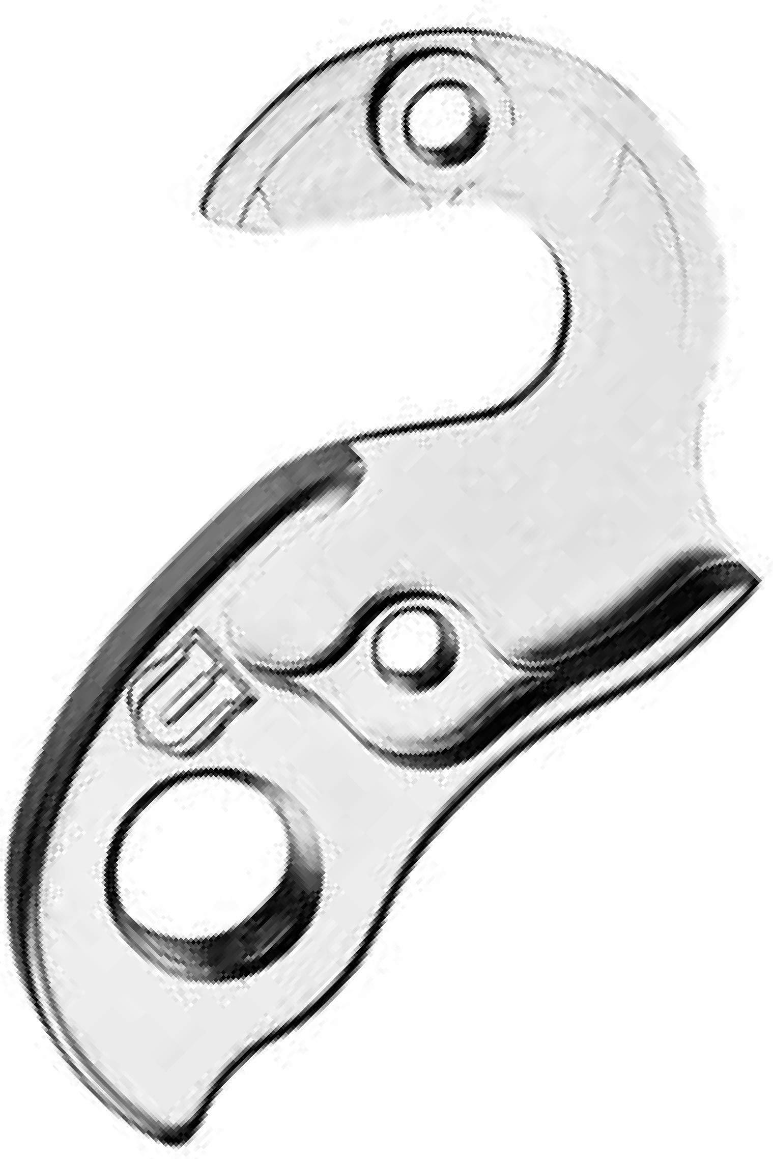 Mycycle n-142 Sideburns Aluminum, Unisex Adult, Black, One Size