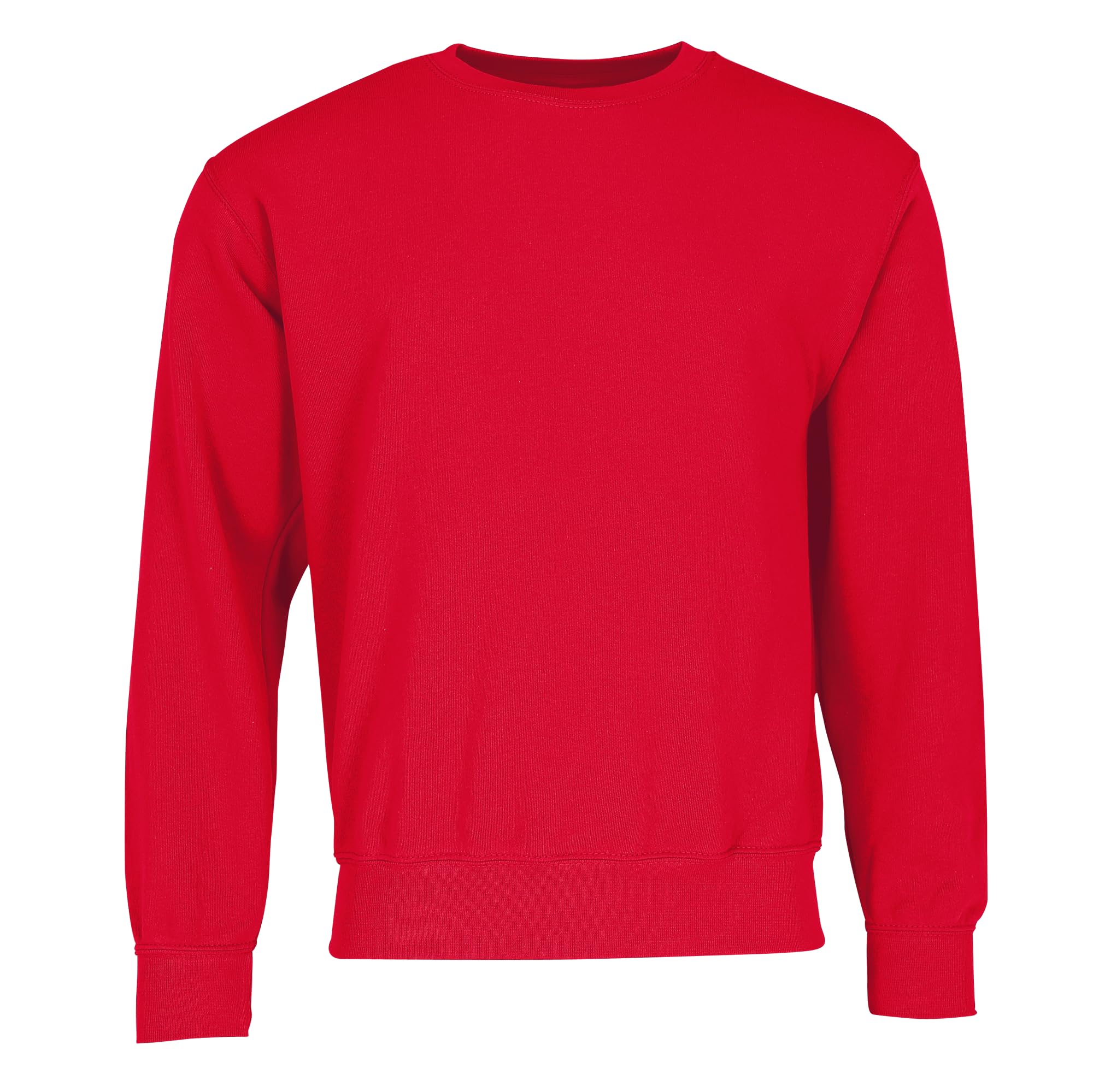 Fruit of the Loom Men's Set-In Classic Sweater, Red, XX-Large