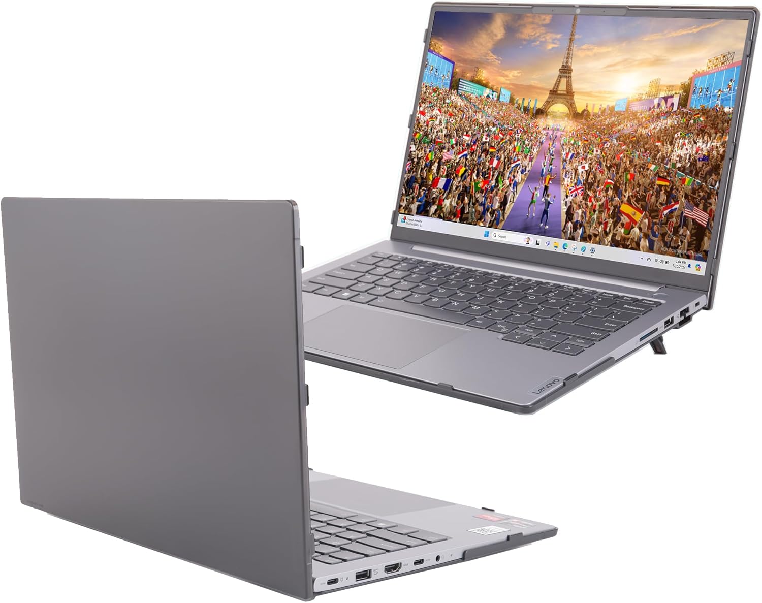 mCover Case ONLY Compatible for 2023~2025 14" Lenovo ThinkBook 14 G6 / G7 Series Windows Notebook PC (NOT Working with Other Lenovo Models) - Black