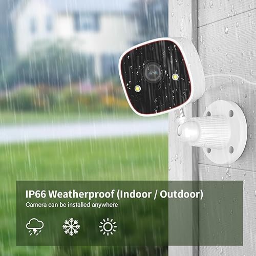 Miniatura 5 de Jennov 2K Security Camera, WiFi Indoor Camera for Home Security, Plug in Powered Pet Cam, Dual-Band (5GHz/2.4GHz), Color Night Vision, 2-Way Audio