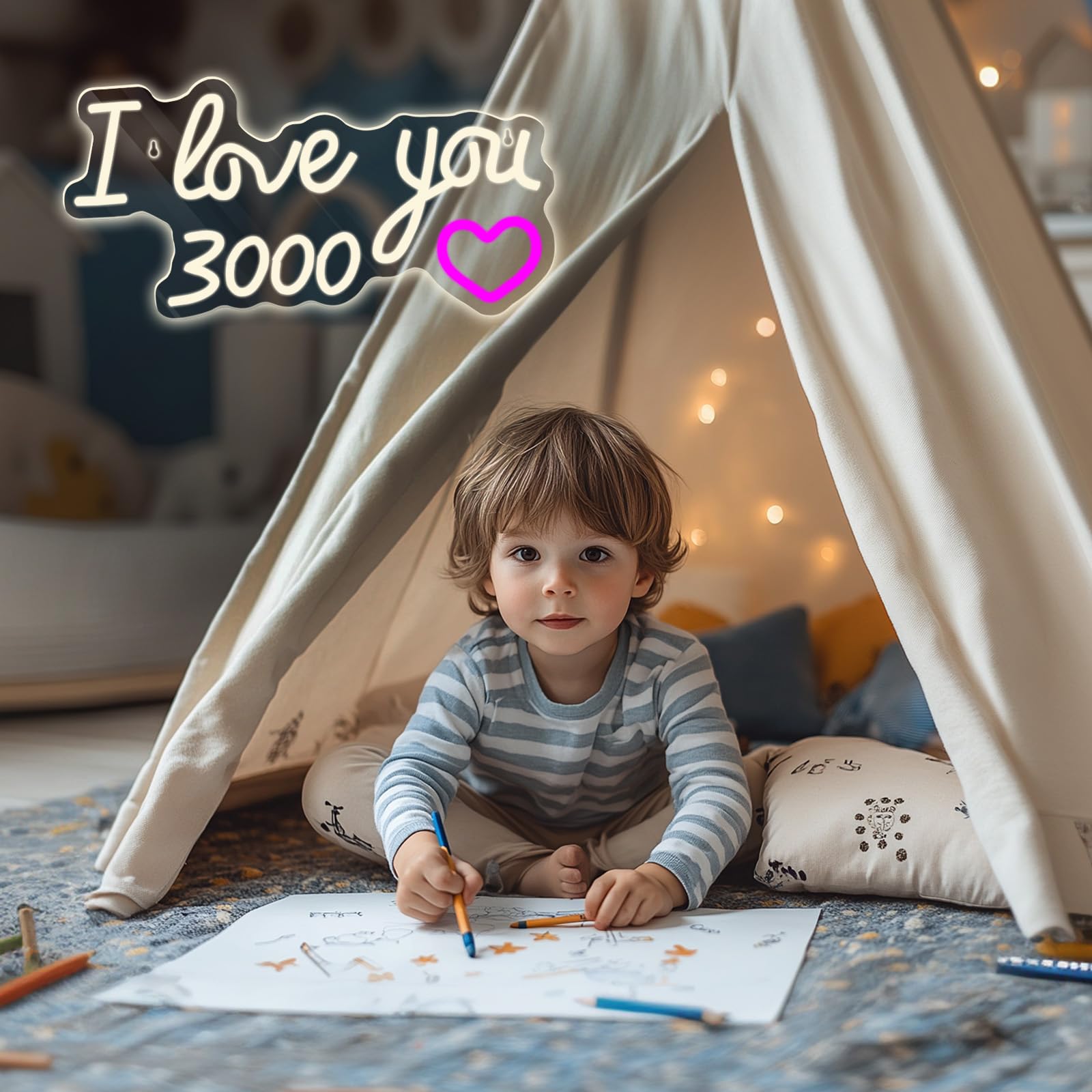 Neonowe znaki 3000 'I Love You' do dekoracji ścian, różowe znaki LED na ścianę sypialni, ściemniane lampki ścienne LED USB, neonowe znaki, zestawy upominkowe dla kobiet do pokoju dziewczęcego, różowa