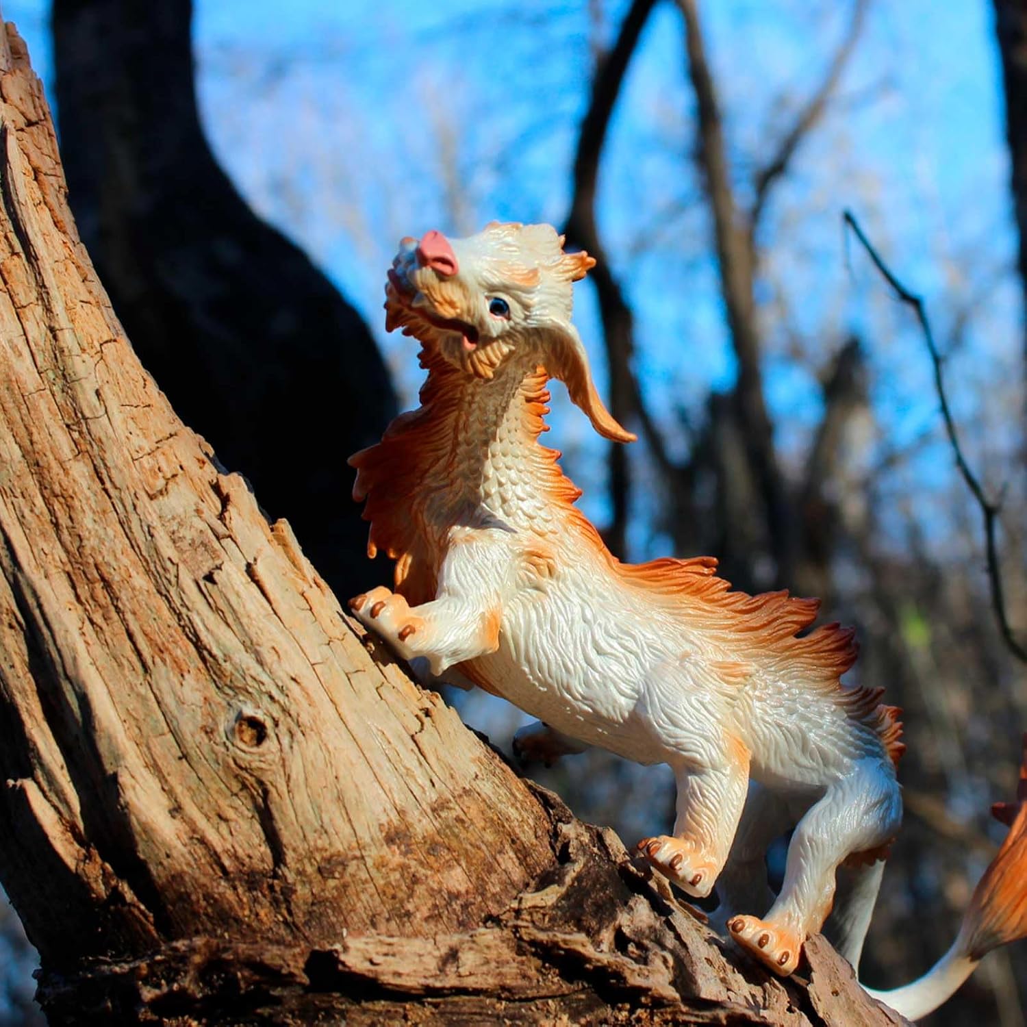 Safari Ltd. Good Luck Dragon Figurine - Detailed 8" Model Figure - Fun Educational Fantasy Play Toy for Boys, Girls & Kids Ages 4+