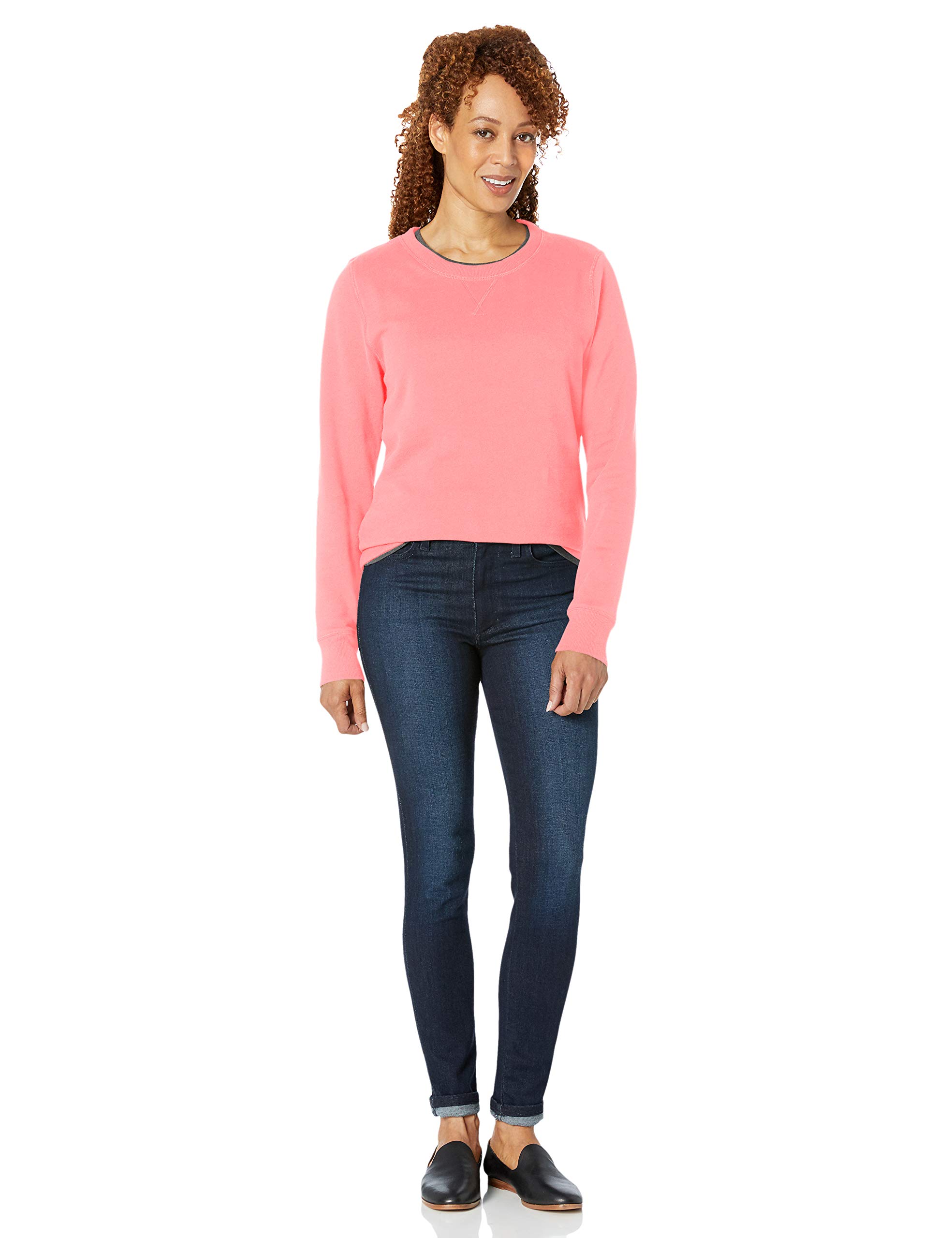 Amazon Essentials Mujer Sudadera con Cuello Redondo de Forro Polar (Disponible en Tallas Grandes) — view 9