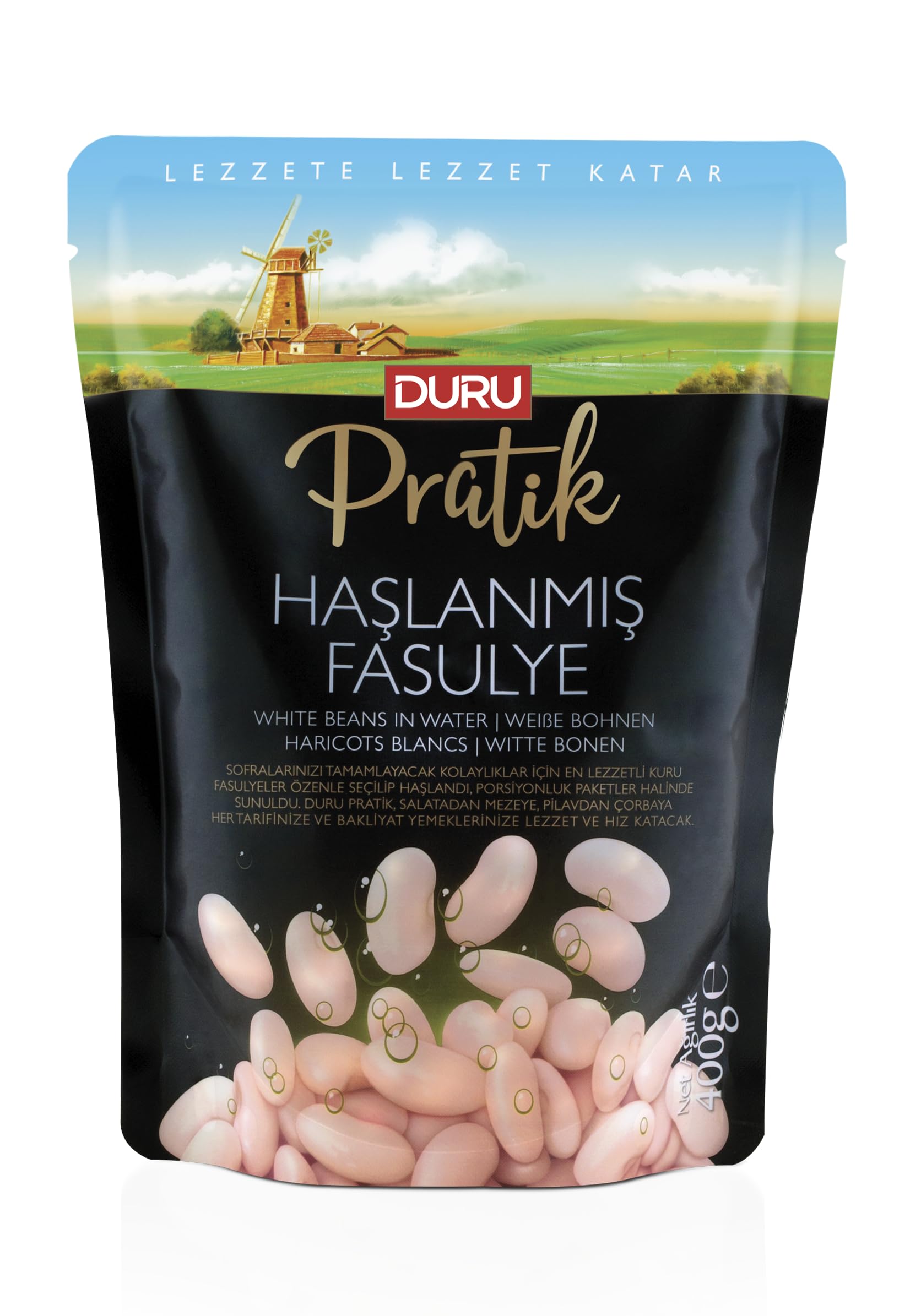 Duru Pratik Haşlanmış Fasulye 400 Gr
