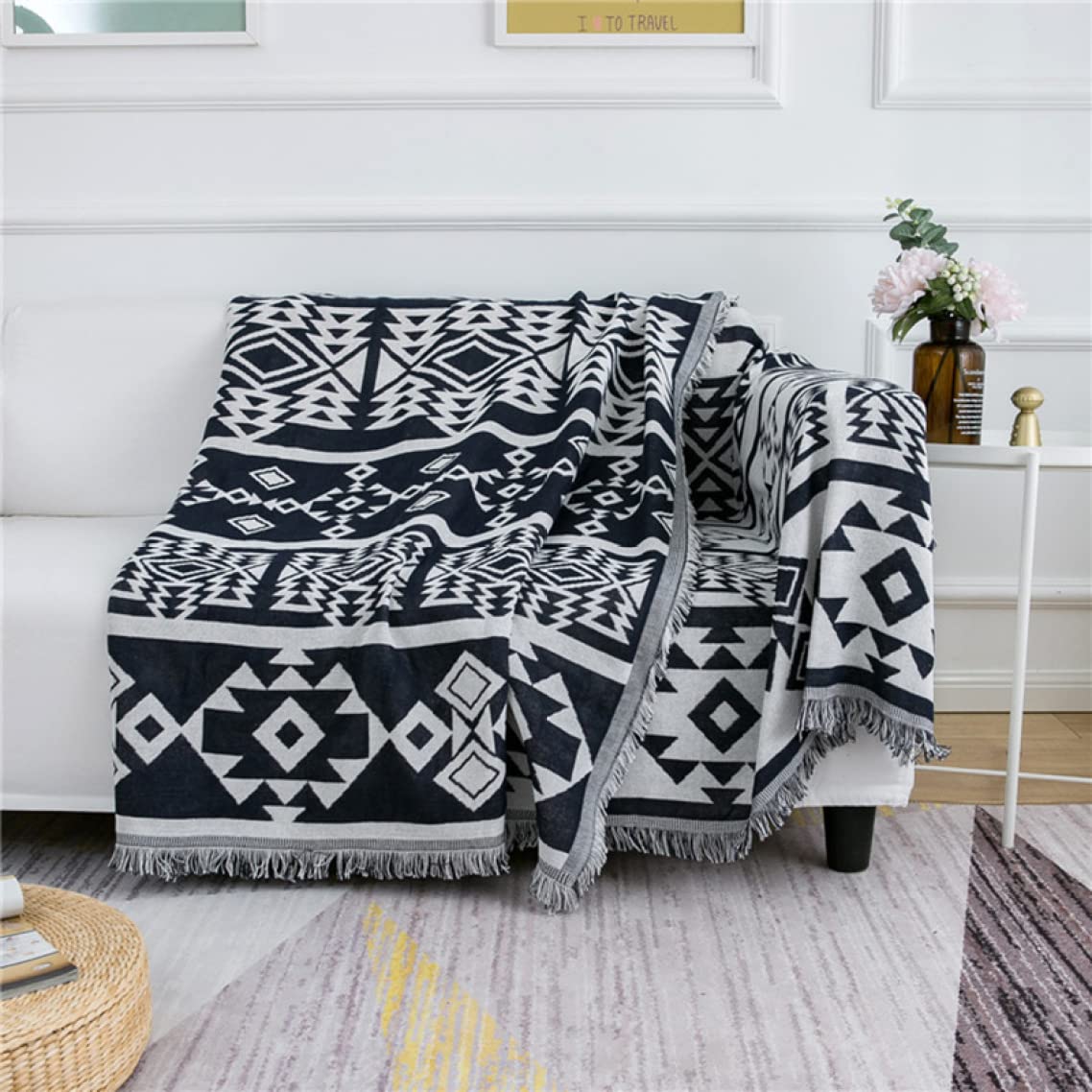 Amazon｜[SDGYS3G] マルチカバー ボヘミア風 ソファーカバー レトロ