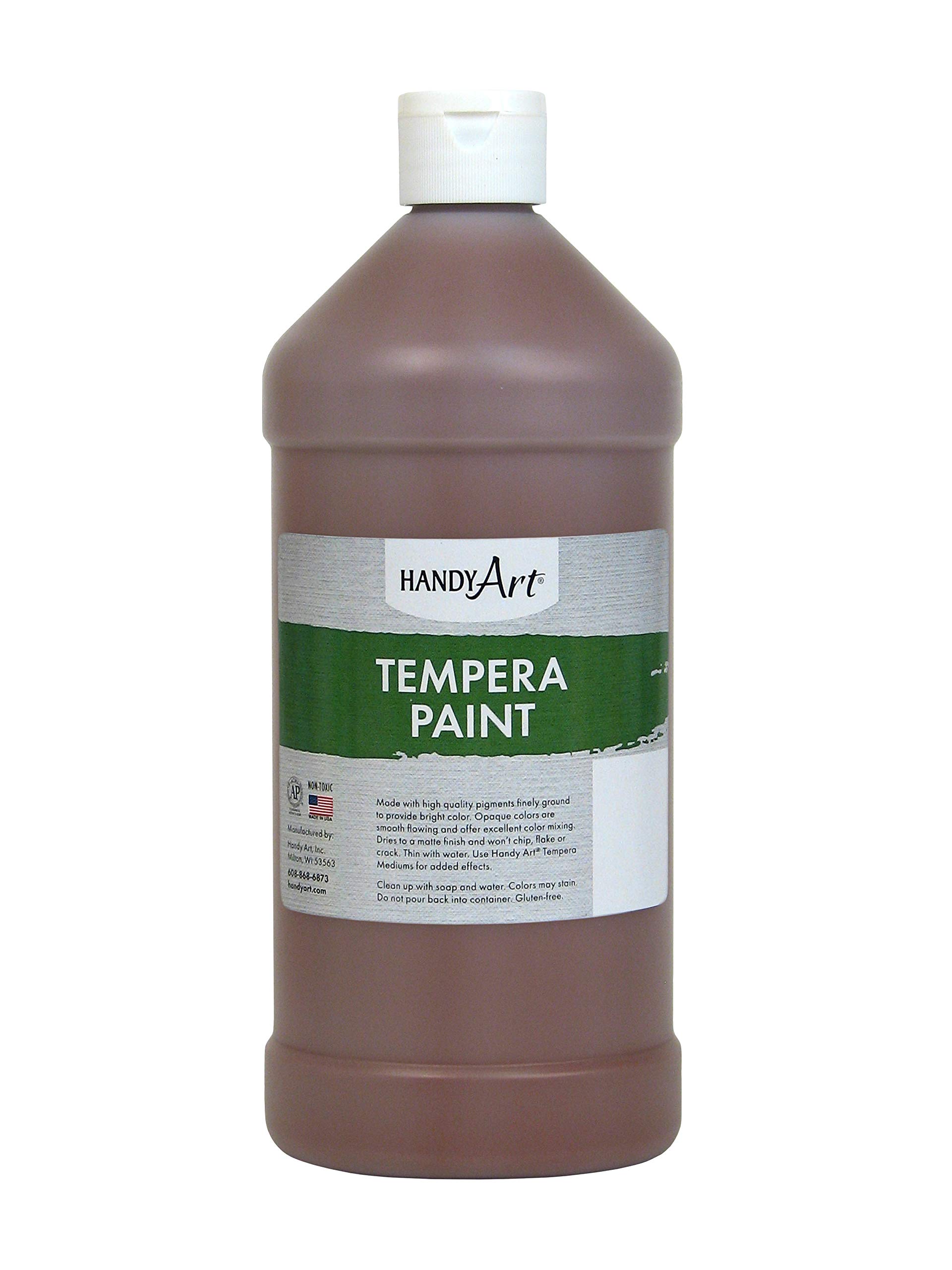 Handy Art Premium Tempera Paint, Blue, 16 oz Pint Bottle — view 6