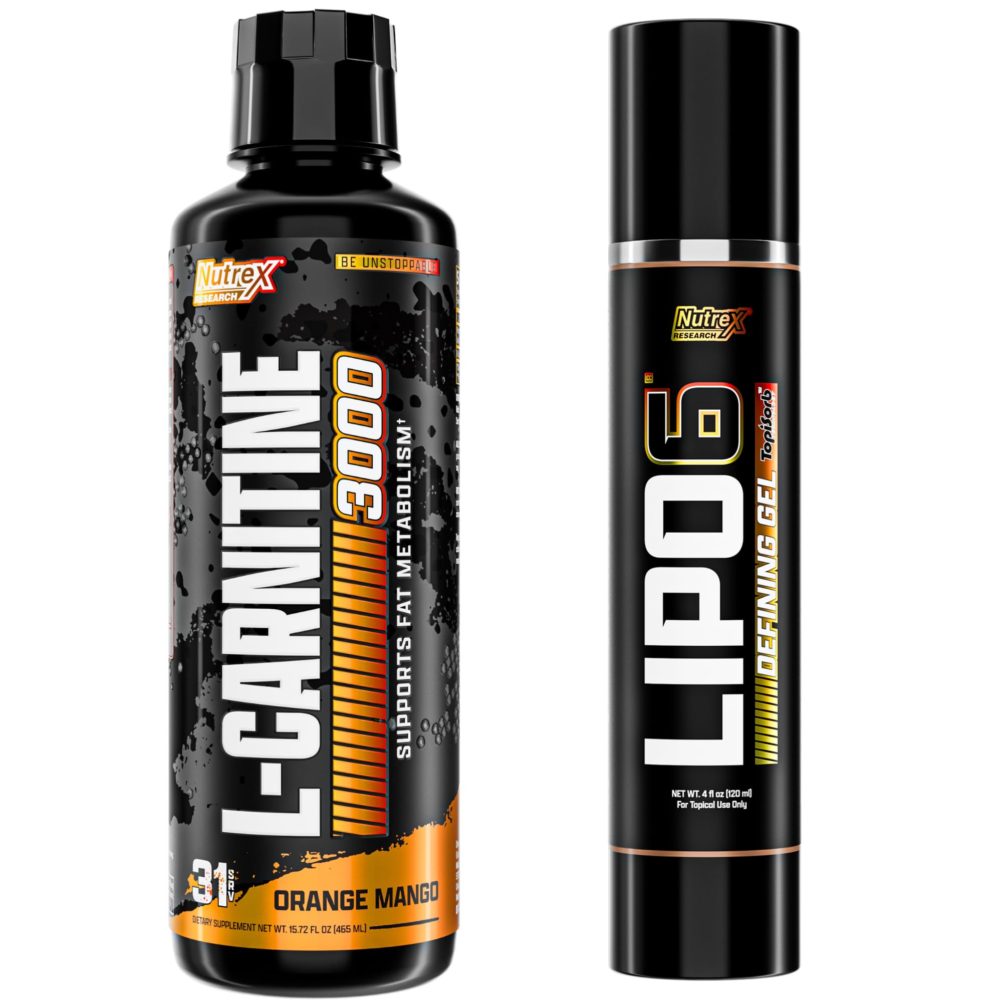 lipotropic l carnitine Amazon.com : Nutrex Research Lipo-6 Defining Gel & L-Carnitine 3000 Orange  Mango | Stimulant-Free Workout Support
