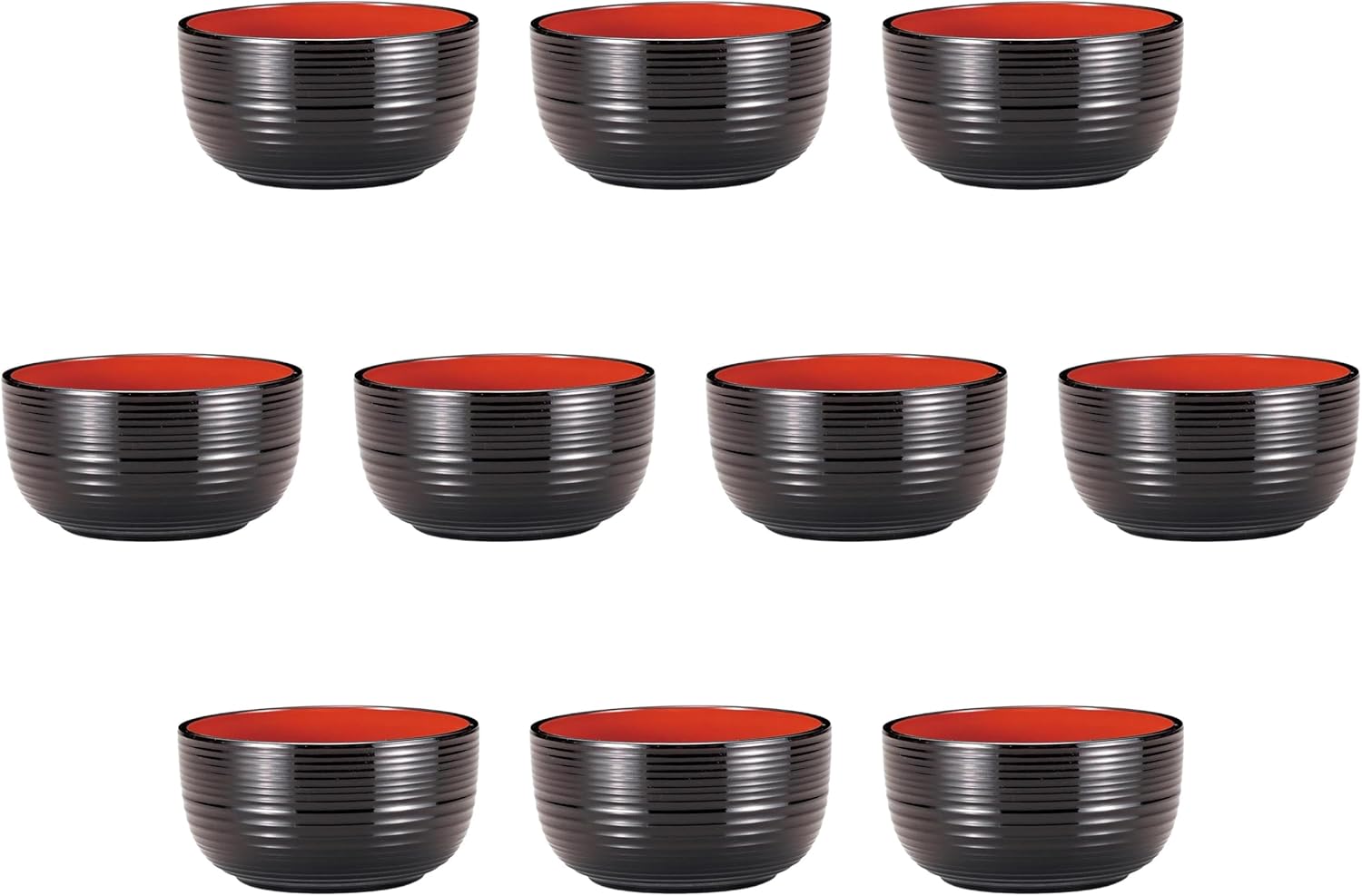 浄法寺塗夫婦椀2組セット 木漆器 内朱 汁椀箱付き 専用【未使用