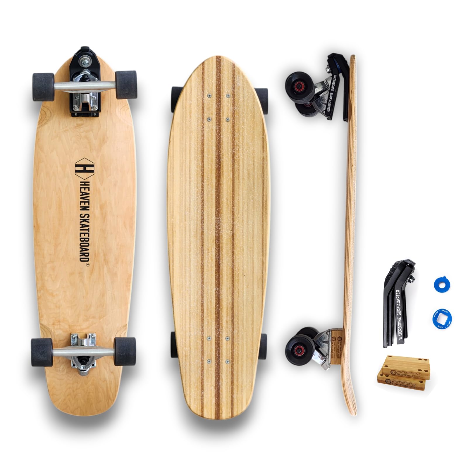 Amazon.co.jp: HEAVEN SKATEBOARD Huntington 32 WB Waterborne