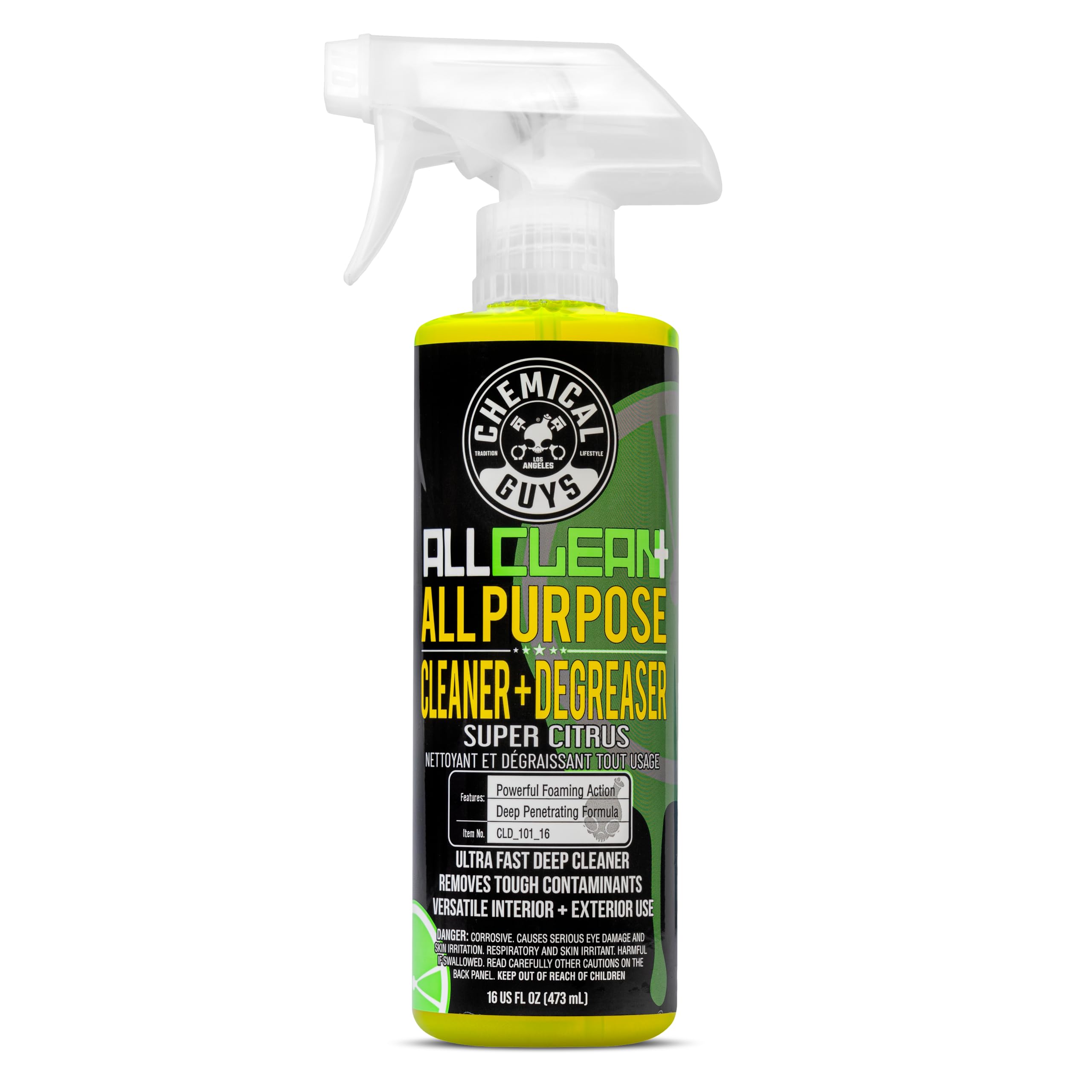 CLD_101_16 All Clean+ Citrus Based All Purpose Super Cleaner, Safe for Cars, Trucks, SUVs, Motorcycles, RVs & More, 16 fl oz, Citrus Scent