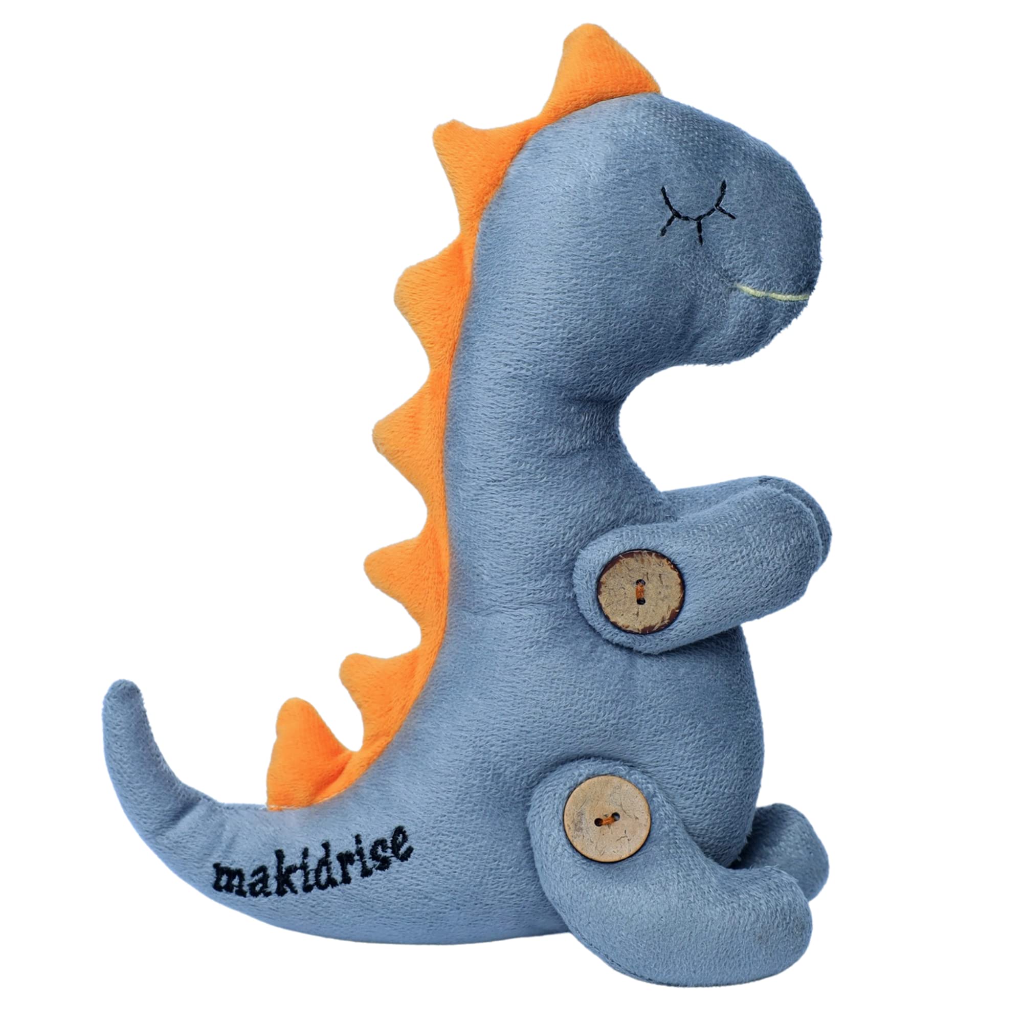 Kids Toys for Boys & Girls Toys Dinosaur Stuffed Animals Toys Cuddly T-Rex Dino Cute Kawaii Plushies Best Toys for Kids Gifts Soft Toys with Moving Arms & Legs by maKidrise 21-23CM