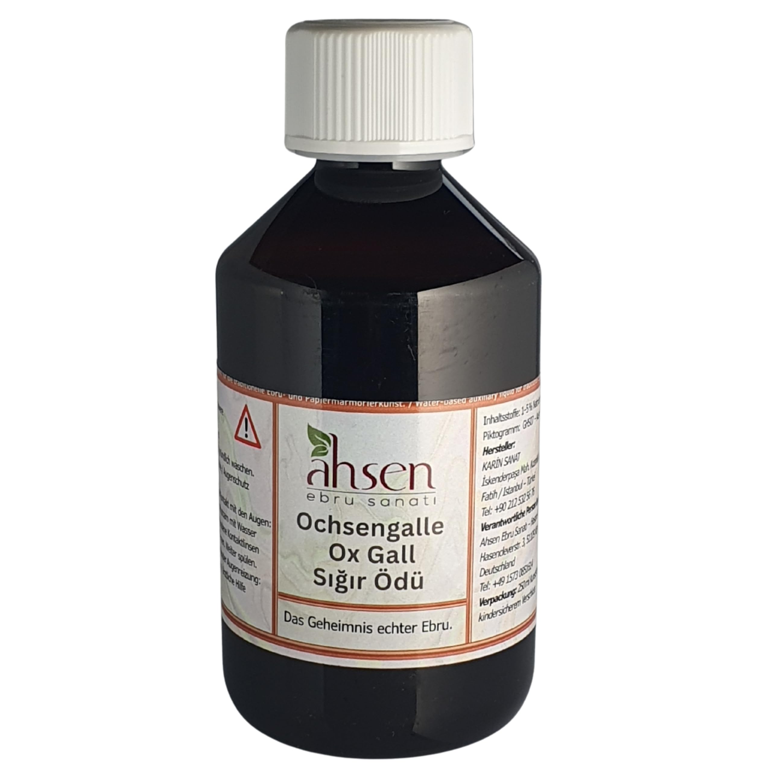 Ahsen Ox Gall 250 ml | Sigir Ödü | Ox Bile Paint