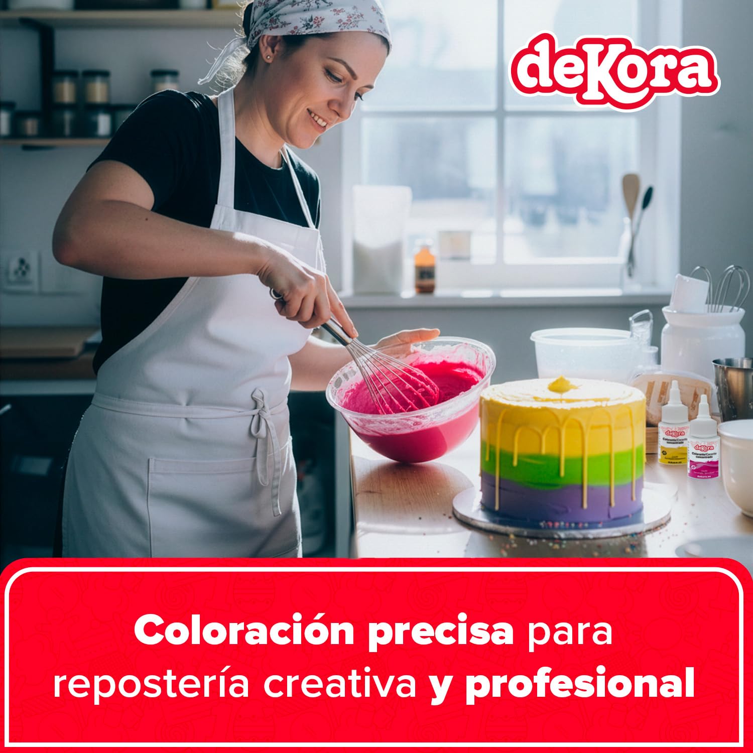 dekora – Super Colors Colorante Alimentario Lila Liposoluble Concentrado | Ideal para Chocolate, Buttercream y Masas Grasas | Dosificación Precisa | 30 ml
