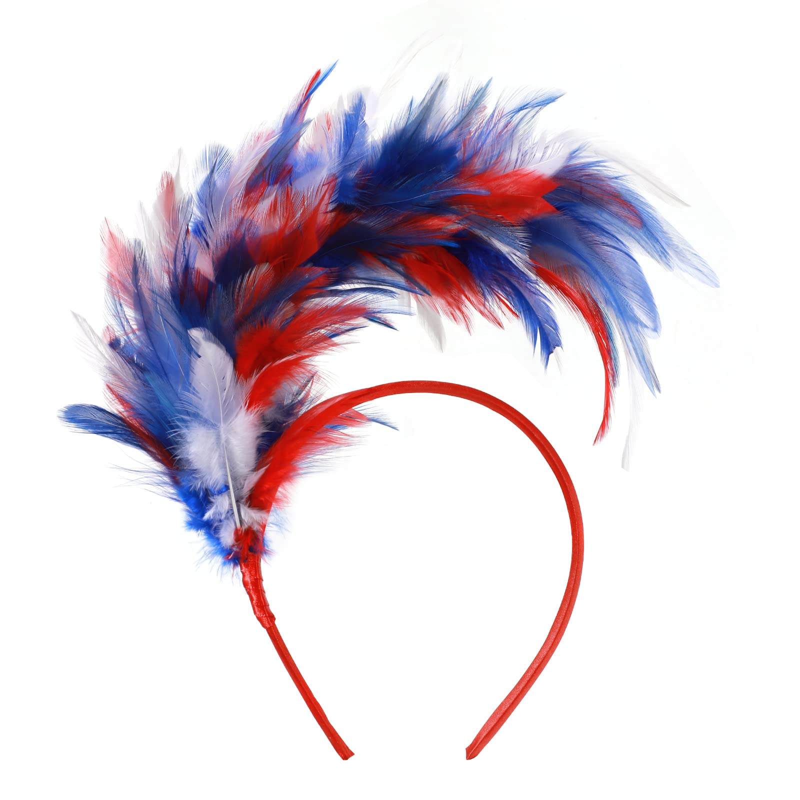 Bandeau Union Jack à Fleurs - Accessoire Déguisement Fête - Patriotique Britannique