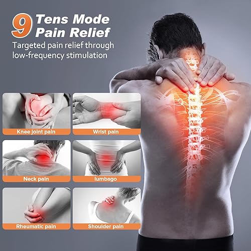 Miniatura 5 de TENS Unidad Estimulador Muscular y Ejercicio Muscular del Suelo Pélvico EMS. Impulsos multifuncionales para aliviar el dolor para entrenamiento