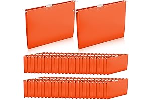 Orange Hanging File Folders: The Ultimate Organization Solution