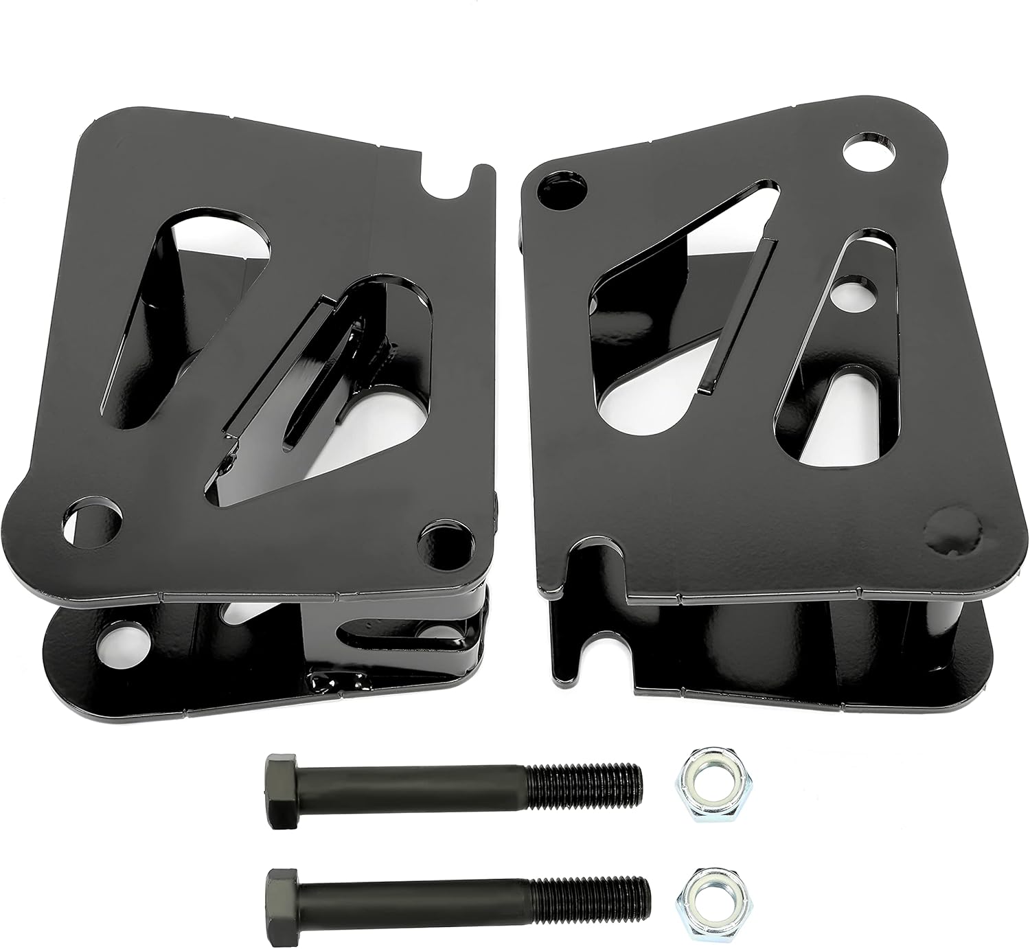 review HECASA Universal Snowplow Drop Lift Bracket Kit 3‘’ 4’’ 5’’ 6’’ Fit for Western SnowEx Ultramount Snowplow Lifted 4x4 Trucks with Higher Pin Mounting Heights Only