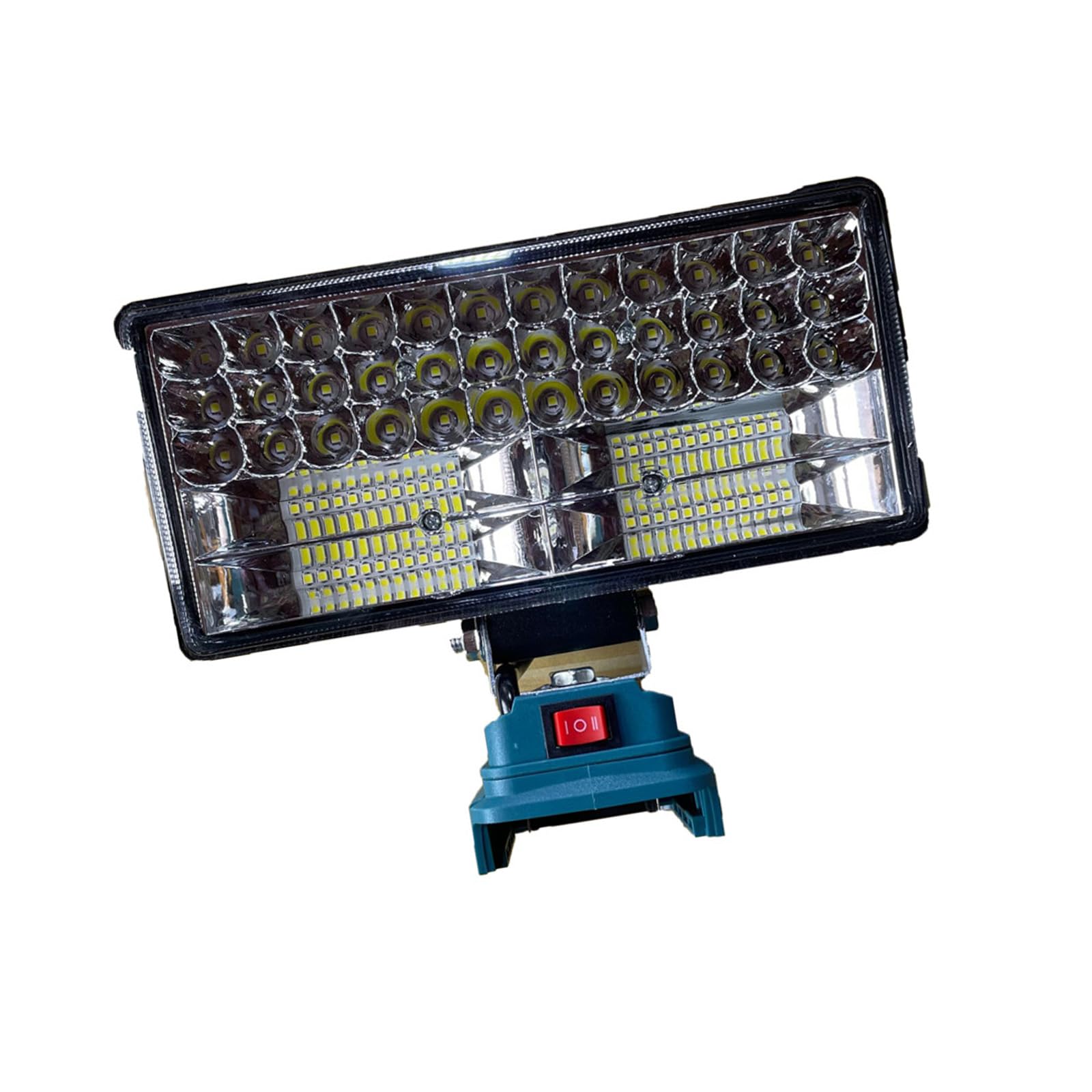 Hsioluted Spotlights Handheld Lamp Features USB Charging Ports Suitable for 18V Batteries for Outdoor Work Handheld Flashlight LED Work Light