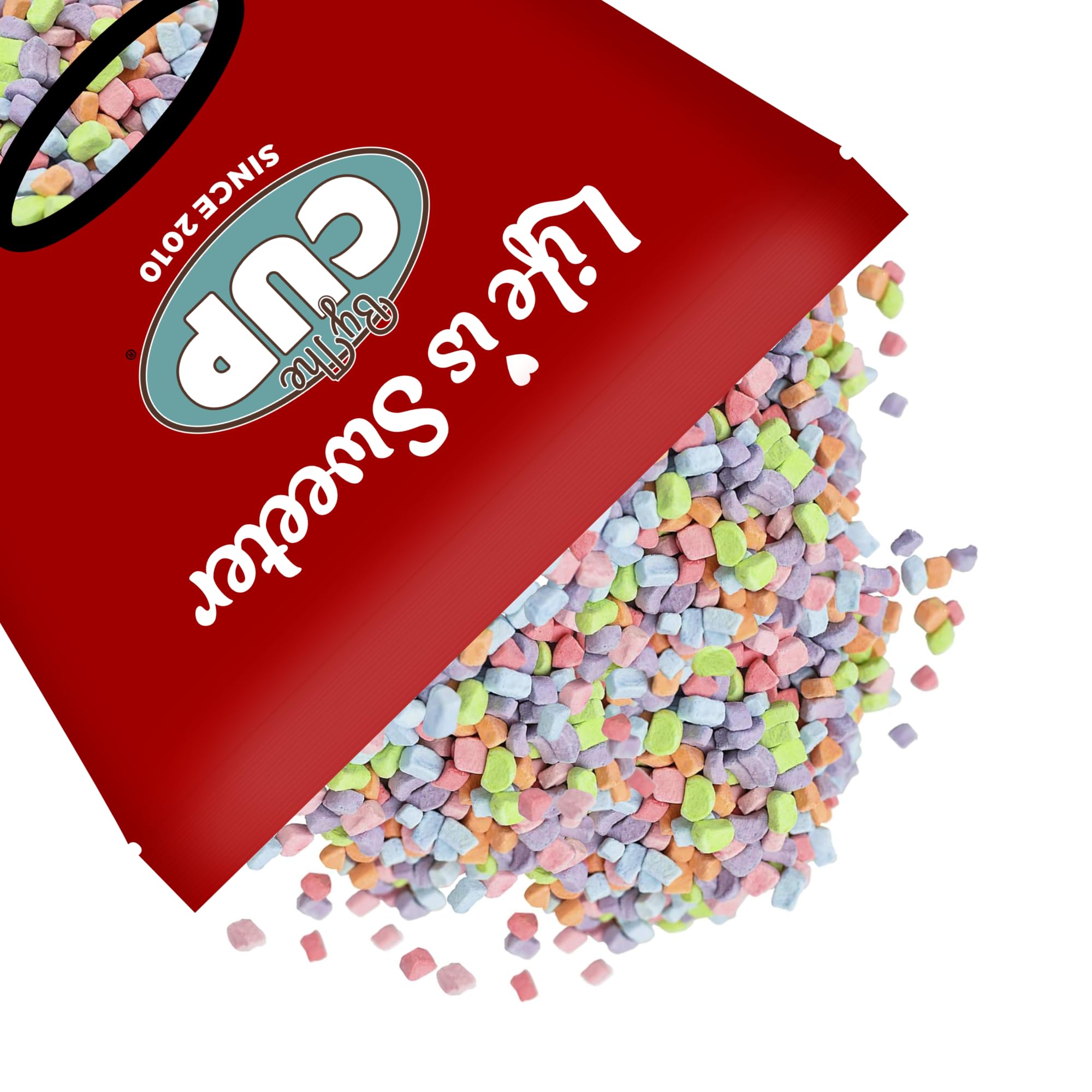 By The CupAccpo Assorted Dehydrated Cereal Marshmallow Bits 1 Pound Bulk