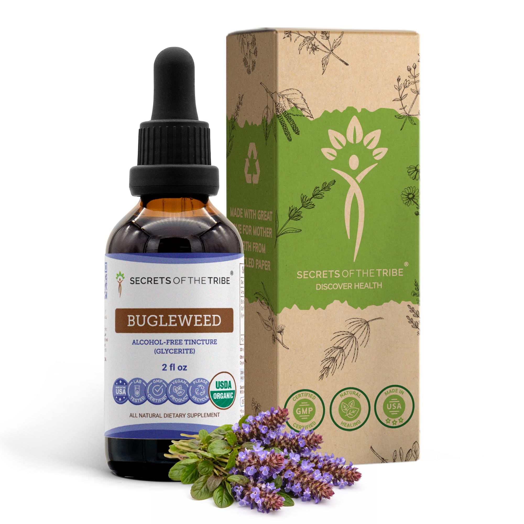 Secrets of the Tribe Bugleweed USDA Organic Extract