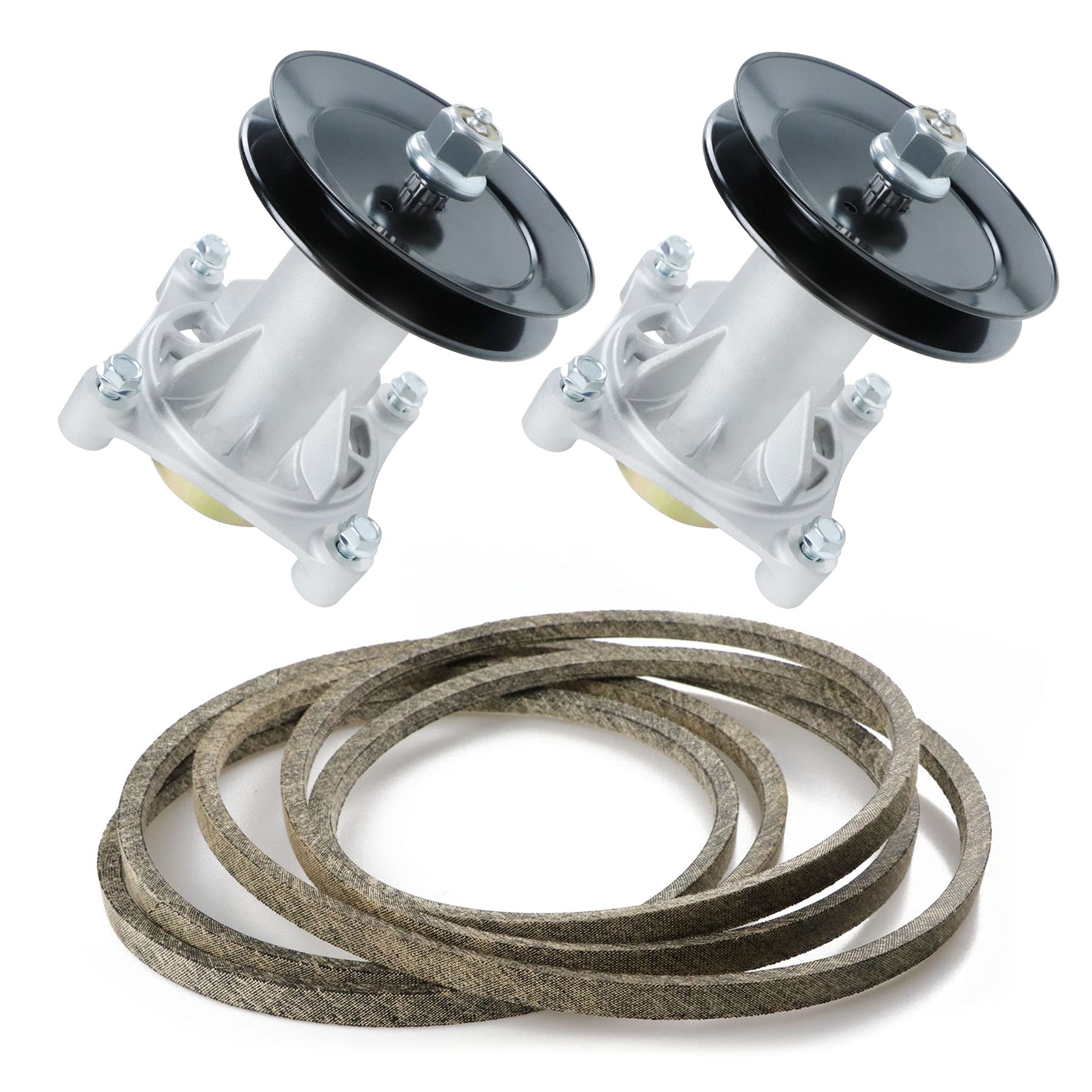 Magorfas Spindle Assembly Deck Mower Rebuild Kit Includes 187292 192870 78-062 709731 705115 Pulleys 7133156 7-078204 584453101 532405143 Belt