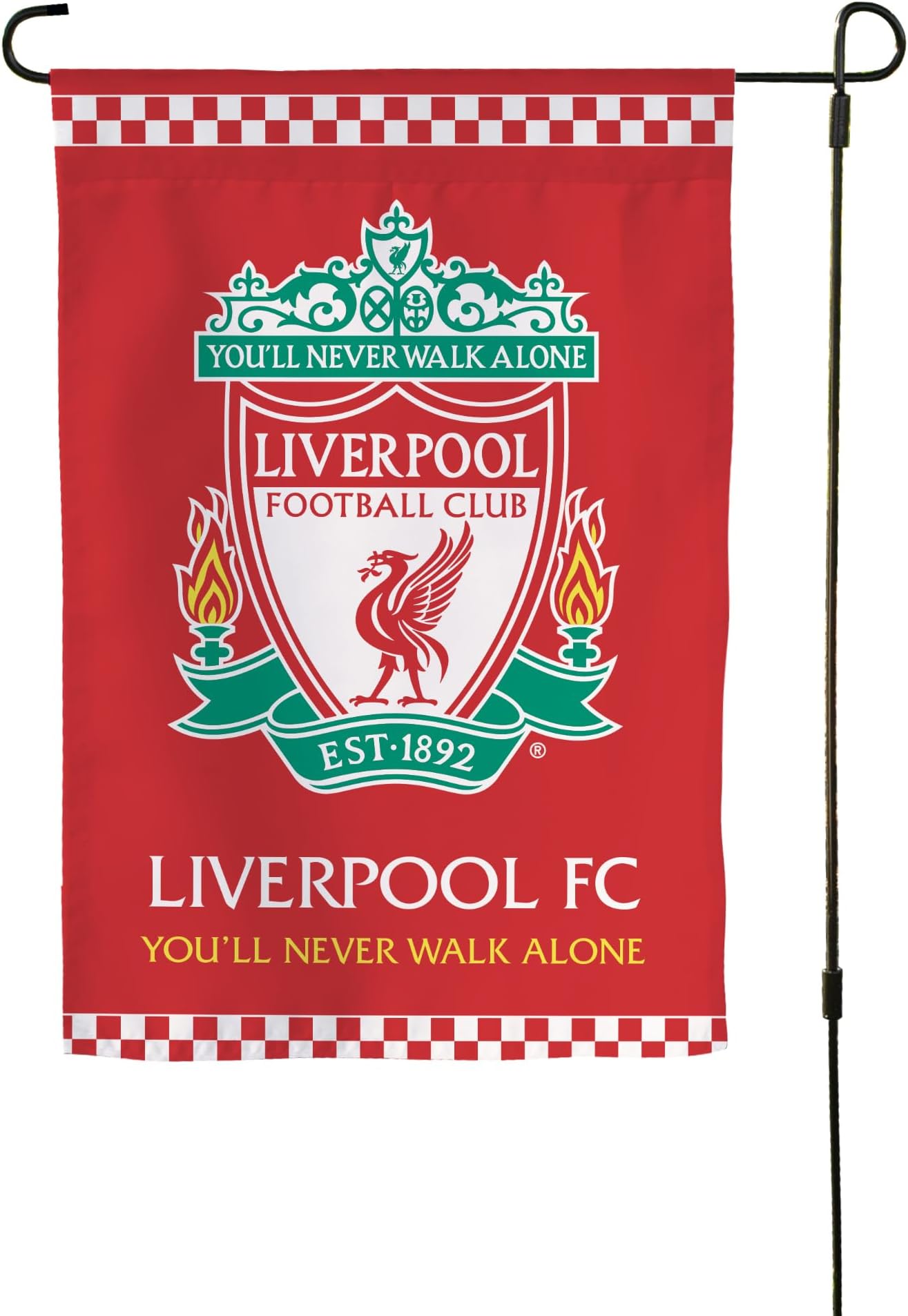 Desert Cactus Liverpool FC LFC Garden Flag โ 19 x 12 inch Football Soccer Liverpool FC Banner, For Outdoor Display and Events (Garden Flag B)