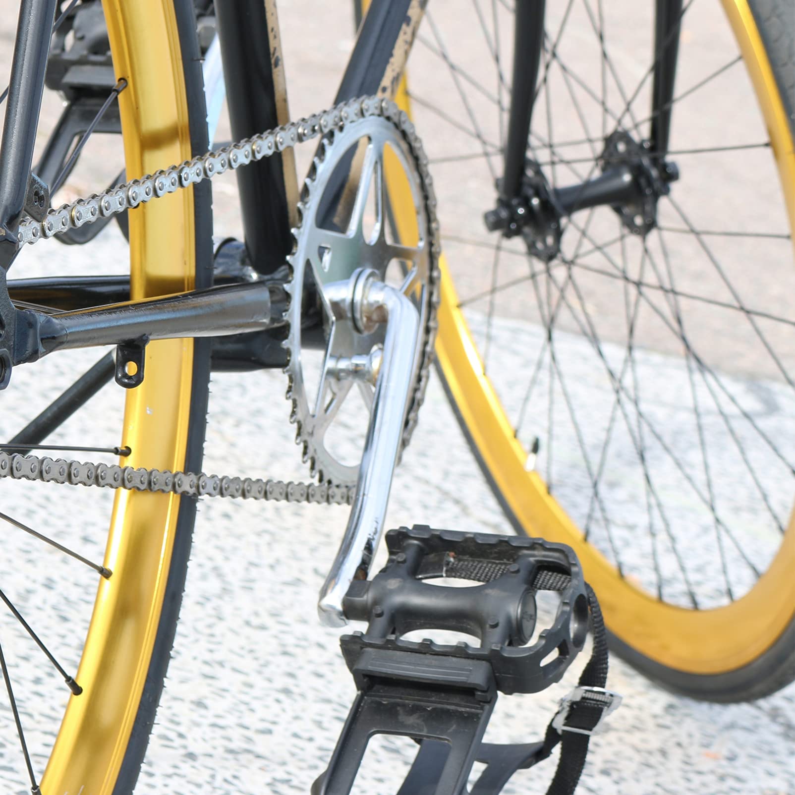 Correas de amarre con trinquete, paquete de 4, correas para portaequipajes, correas de amarre ajustables, cinturones de tensión con liberación rápida, correas para los dedos del pie del pedal de las