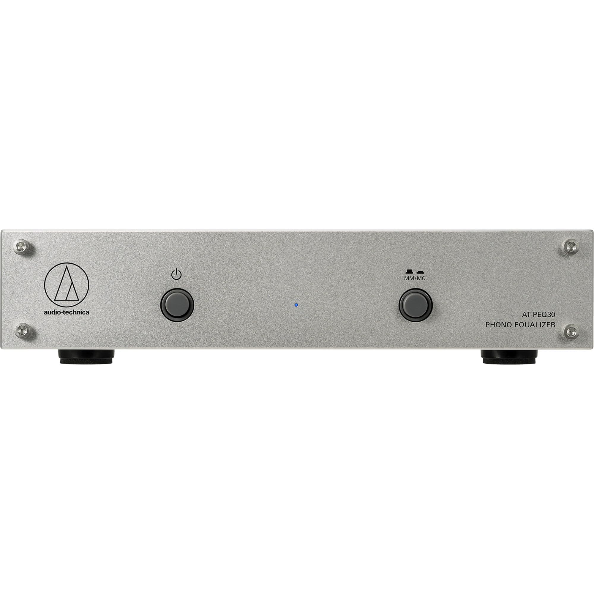 アンプ Audio-Technica AT-PEQ30 Audio Technica AT-PEQ30 Phono Preamplifier (Silver) : Amazon