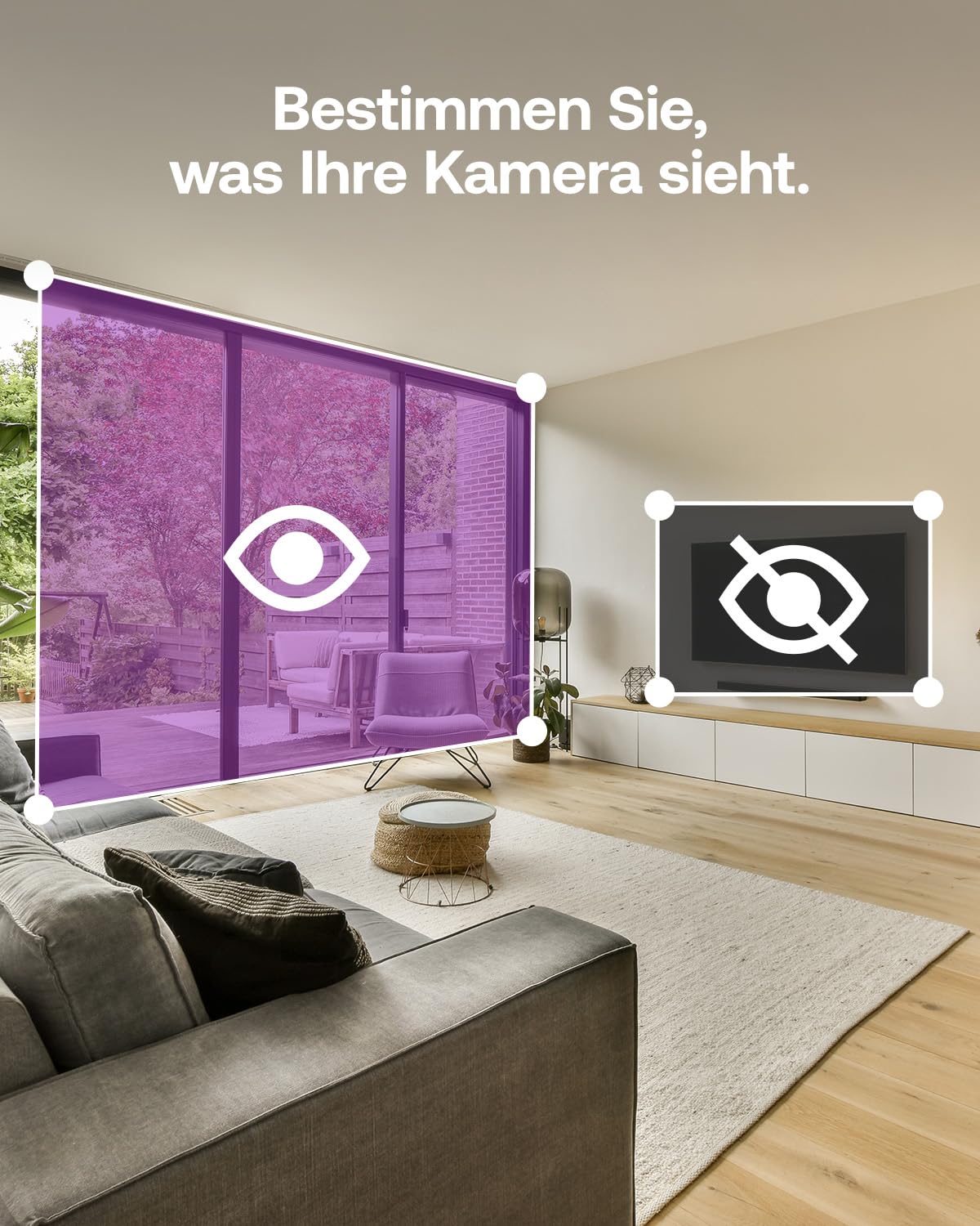 Arlo Indoor 3 HD Überwachungskamera Innen, 2er Set, HD Video, 2-Wege-Audio, Bewegungsmelder, Kabelgebunden, Babyphone, Haustierkamera, Hausüberwachung, mit Secure Plan Testzeitraum, Weiß