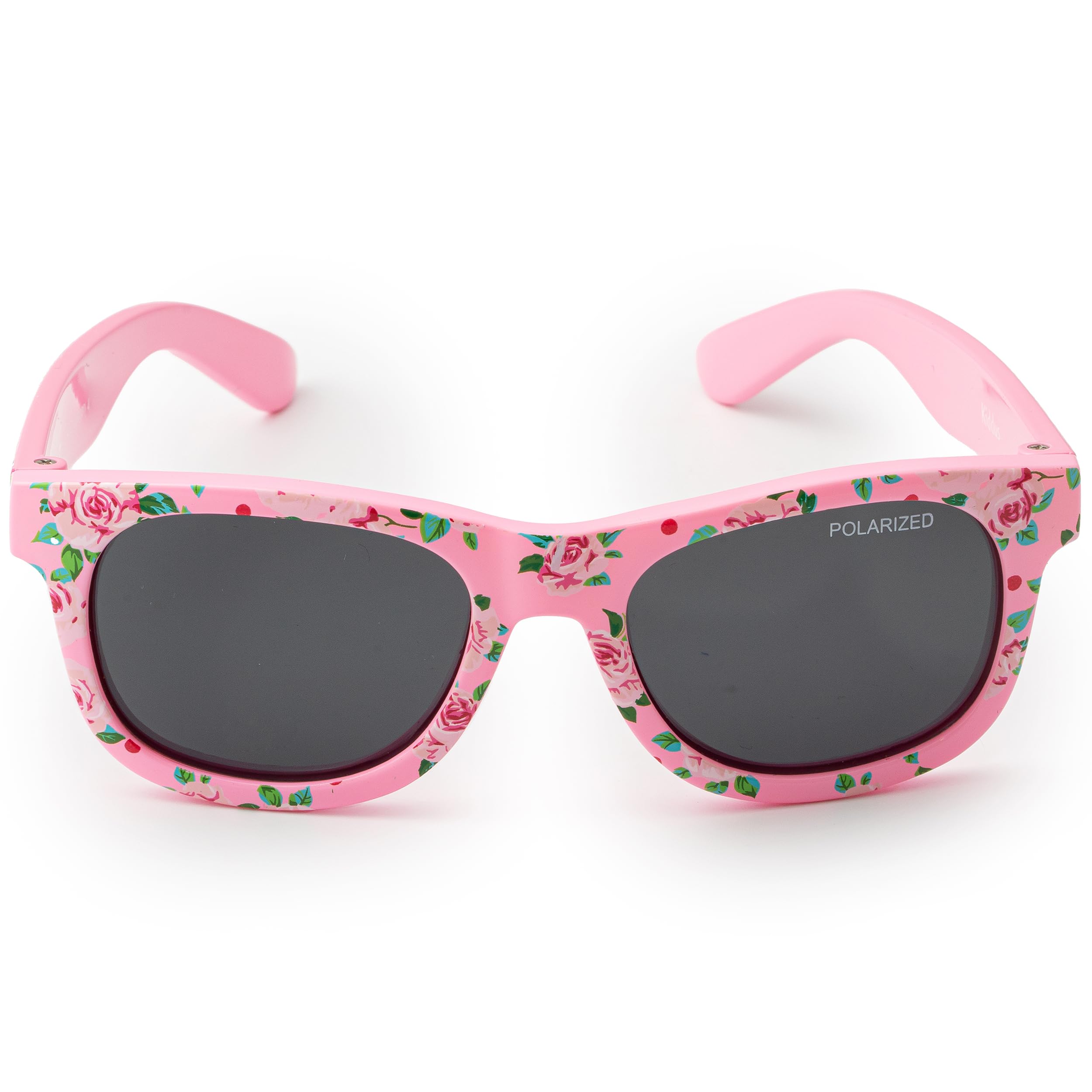 Kiddus Lunettes de Soleil Polarisées bébé, fille, garçon. A partir de 8 mois. UV400 Protection 100% UVA et UVB. CAT4. Branches flexibles, résistantes aux chocs. Sans BPA