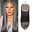 Selina Straight 5x5 Lace Closure Human Hair Unprocessed Human Hair Brazilian Virgin Hair Free Part Closure Natural Hair Color Black 14 Inch