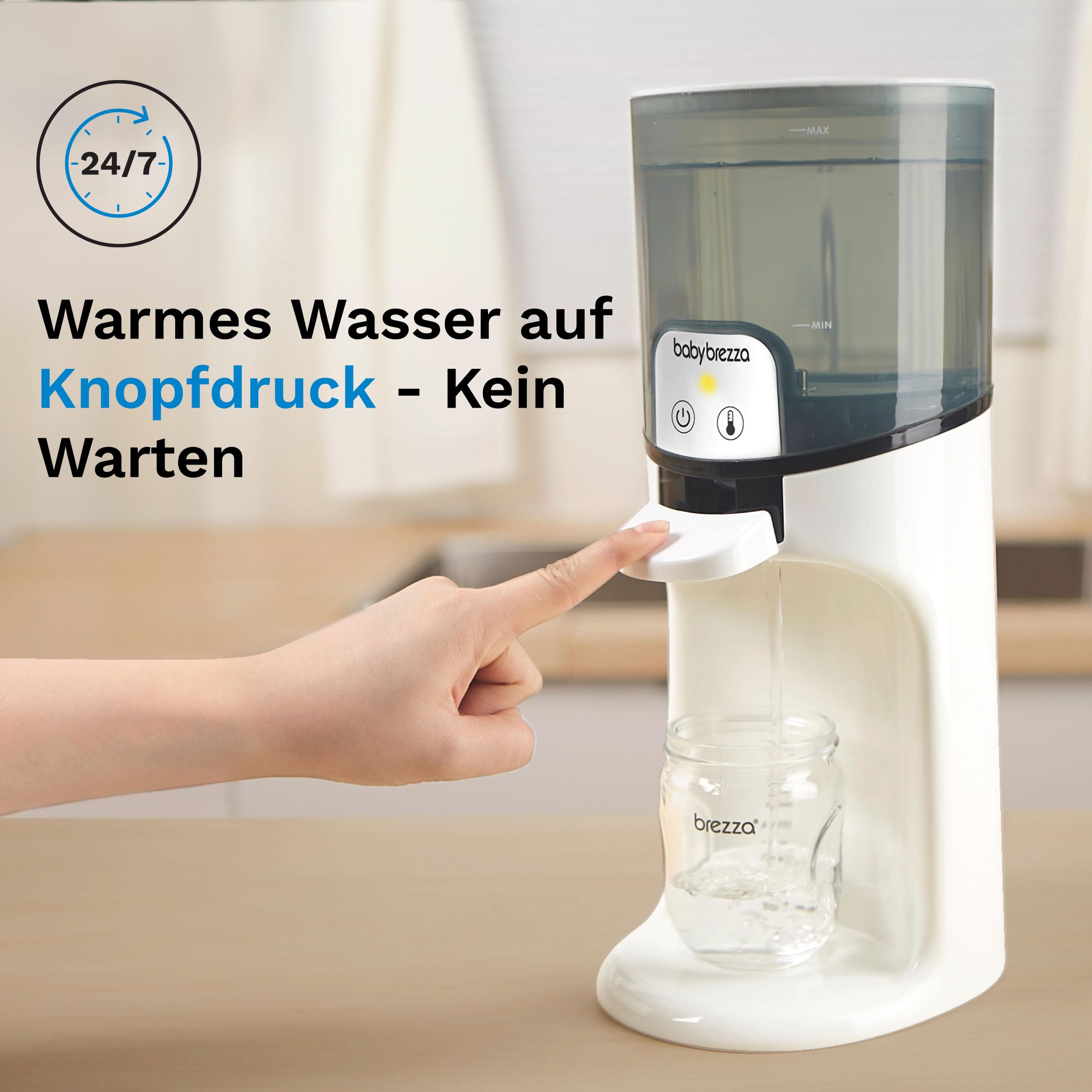 Baby Brezza Instant Warmer & Sterilizer Dryer Bundle – Premium Set für sofort warmes Wasser, automatische Babyflaschen Zubereitung sowie hygienisches Sterilisieren & Trocknen von Flaschen und Zubehör