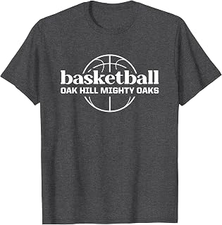 Oak Hill Mighty Oaks Basketball T-Shirt