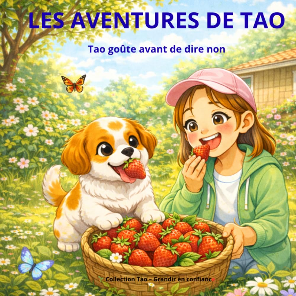 Les aventures de Tao: Tao goûte avant de dire non.Une histoire douce pour aider les enfants de 3 à 5 ans à découvrir les légumes, goûter sans pression et vivre des repas sereins en famille