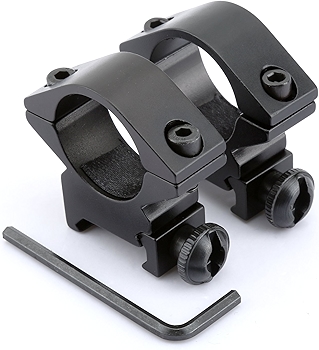 dophee 黑色低调1英寸光学瞄准镜环安装座