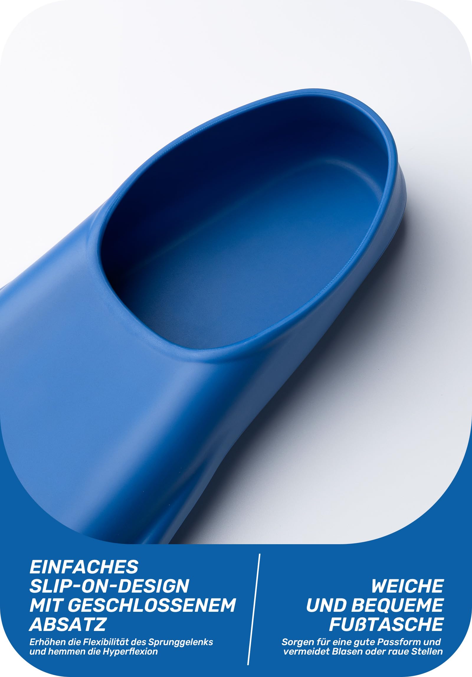 CAPAS Kurze Trainingsflossen für Schwimmen | Komfortable Silikon Schwimmflossen | Kurzflossen | Taucherflossen | Unisex Flossen für Kinder Erwachsene | Kurze Klinge Beinstärke aufbauen