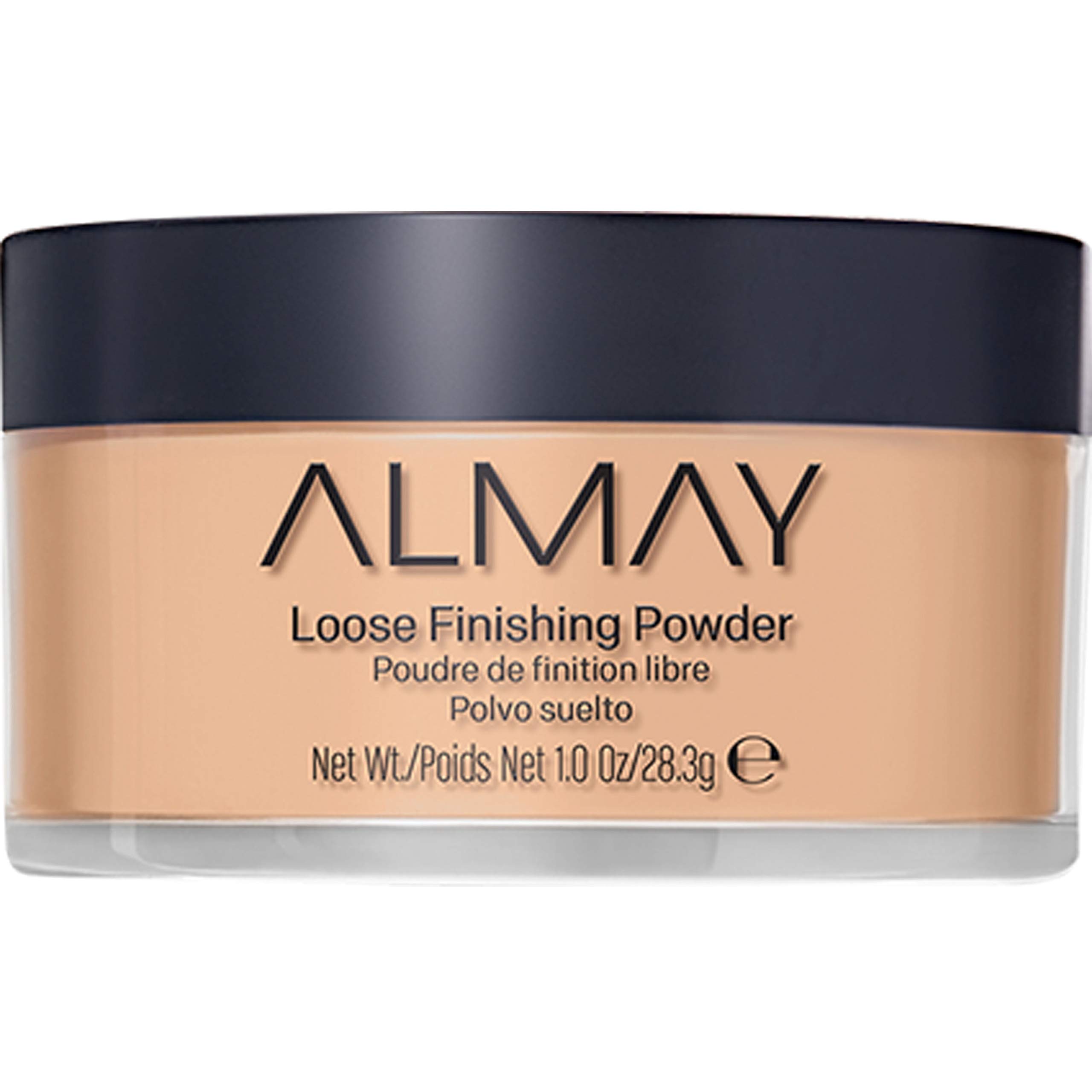 Almay Loose Finishing Powder, Natural Finish Mattifying Makeup Setting Powder, Hypoallergenic, Cruelty Free, Fragrance Free, Dermatologist Tested, 300 Medium, 1 oz