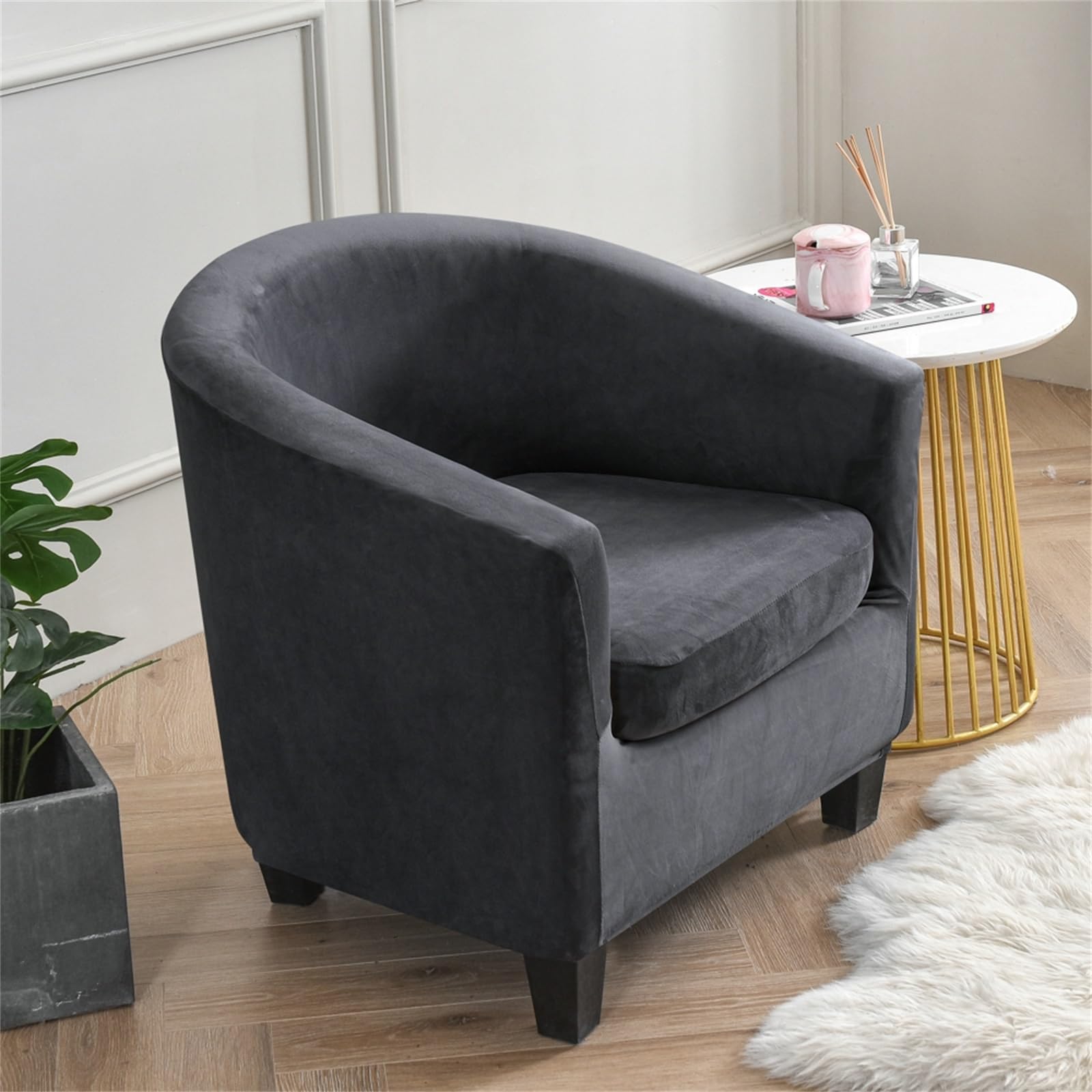 Tub Chair Covers 2 Piece Set - Image 2
