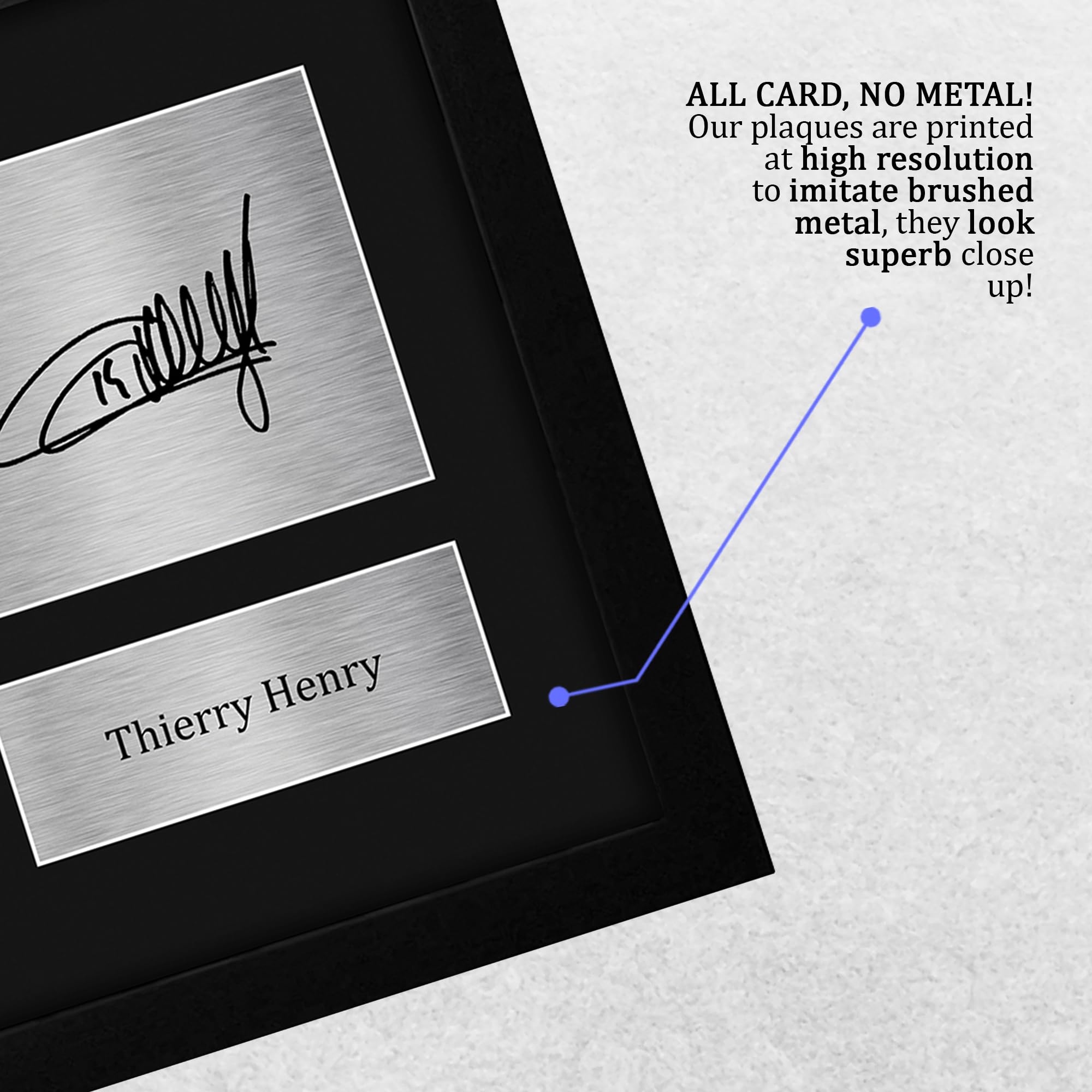 【真作保証】アンドレ・モレル 直筆サイン リトグラフ パリの橋ARCHES紙 Amazon.com: HWC Trading Thierry Henry Arsenal Gifts Printed Signed