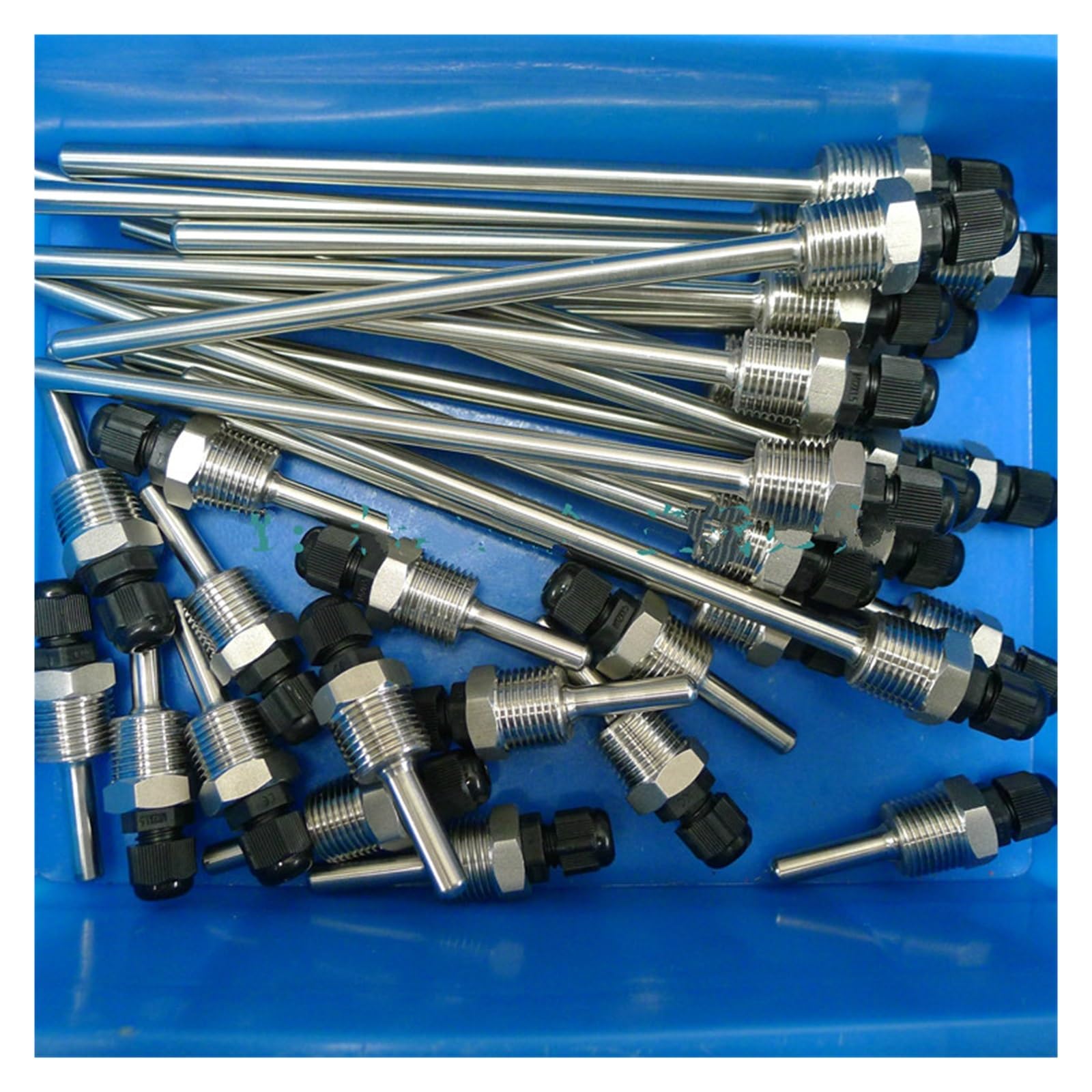SSIMOO 1 pièces sonde capteur de température systèmes de Chauffe-Eau Solaire contrôle de Tuyau de réservoir 1/2" Kindly (Size : 300mm)