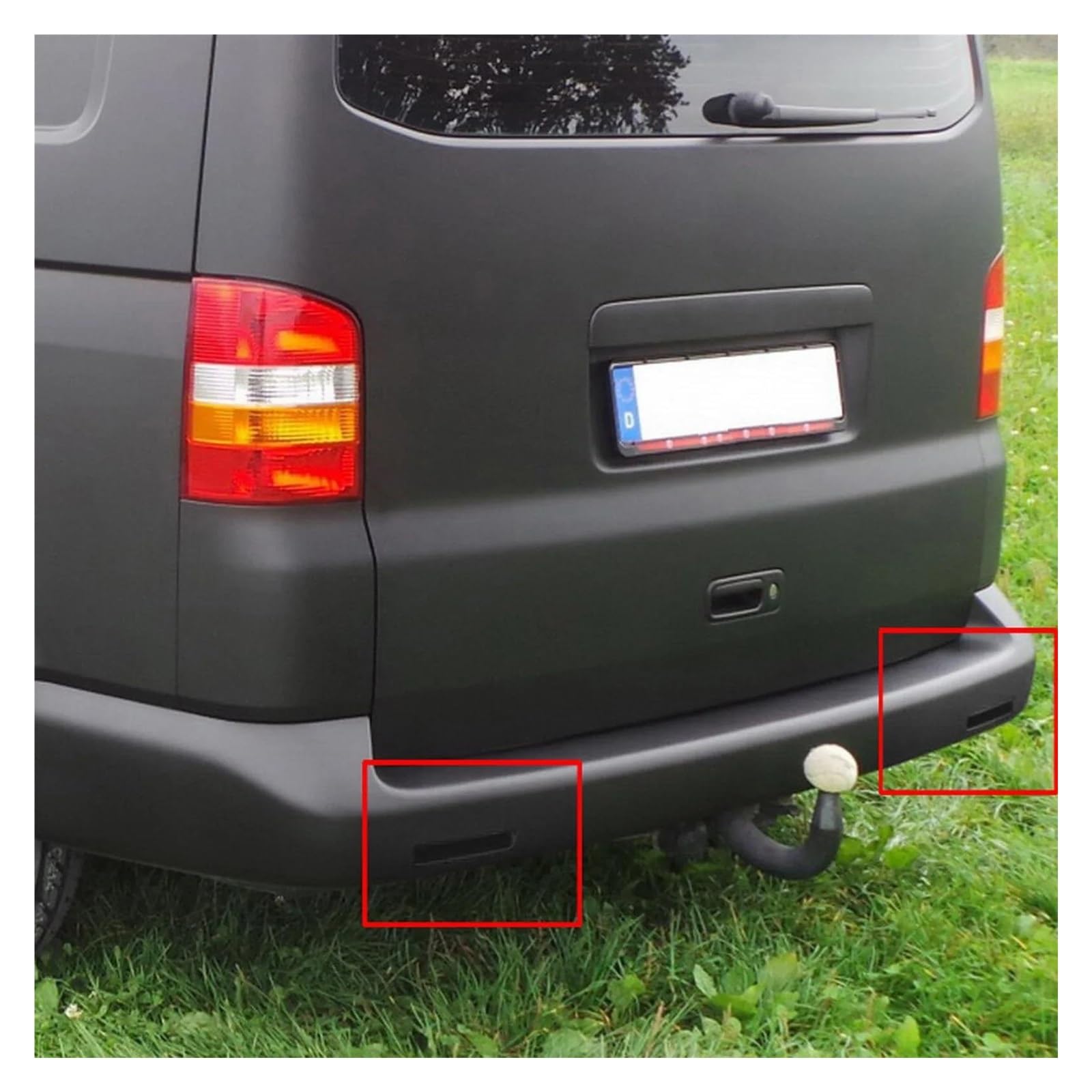 Terzo Freno Luce Lente nera LED Paraurti posteriore Riflettore luce per VW T5 Per Transporter Per Caravelle Per Multivan 2003-2011