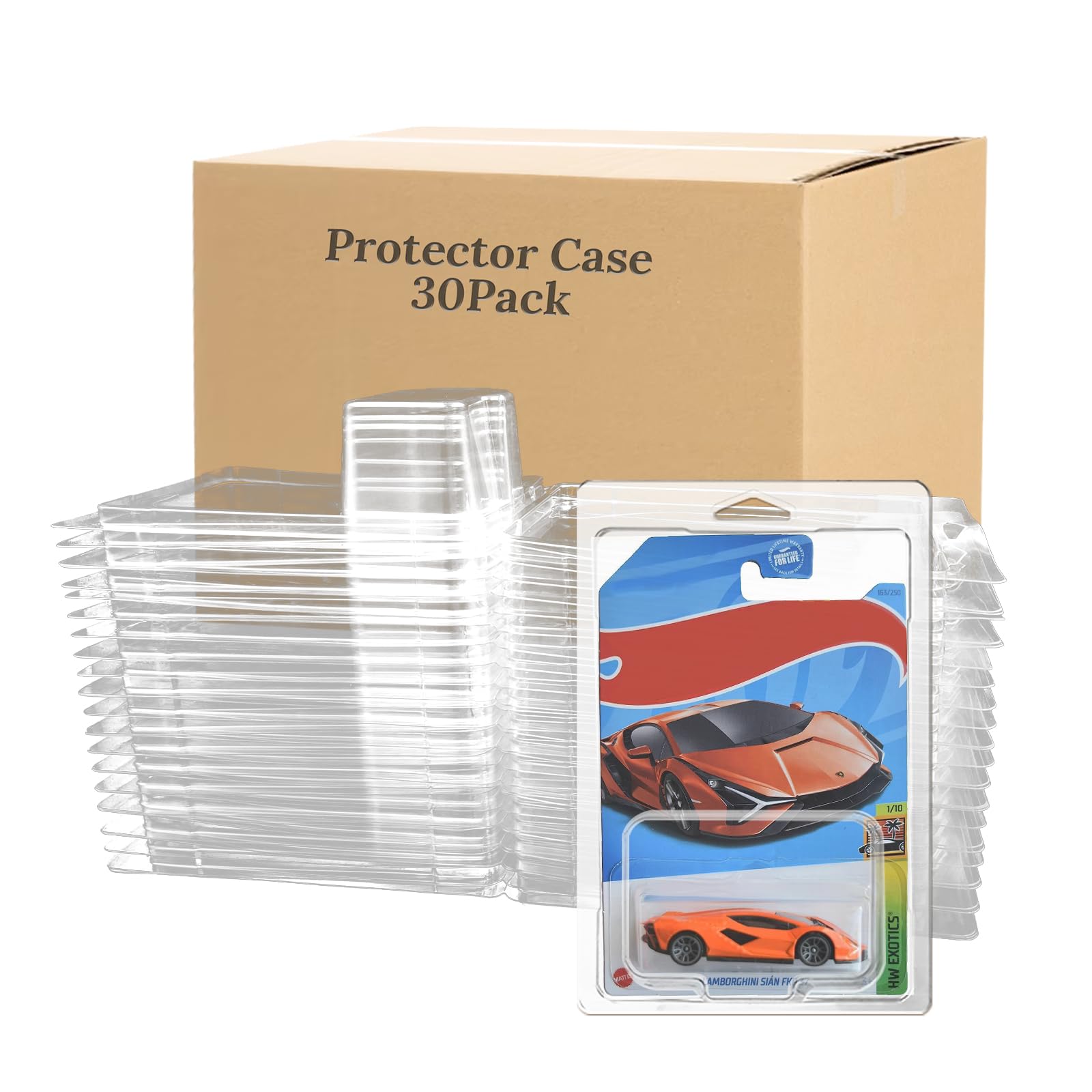 Amazon.com: 30 Pcs Protector Case Compatible with Hot Wheels