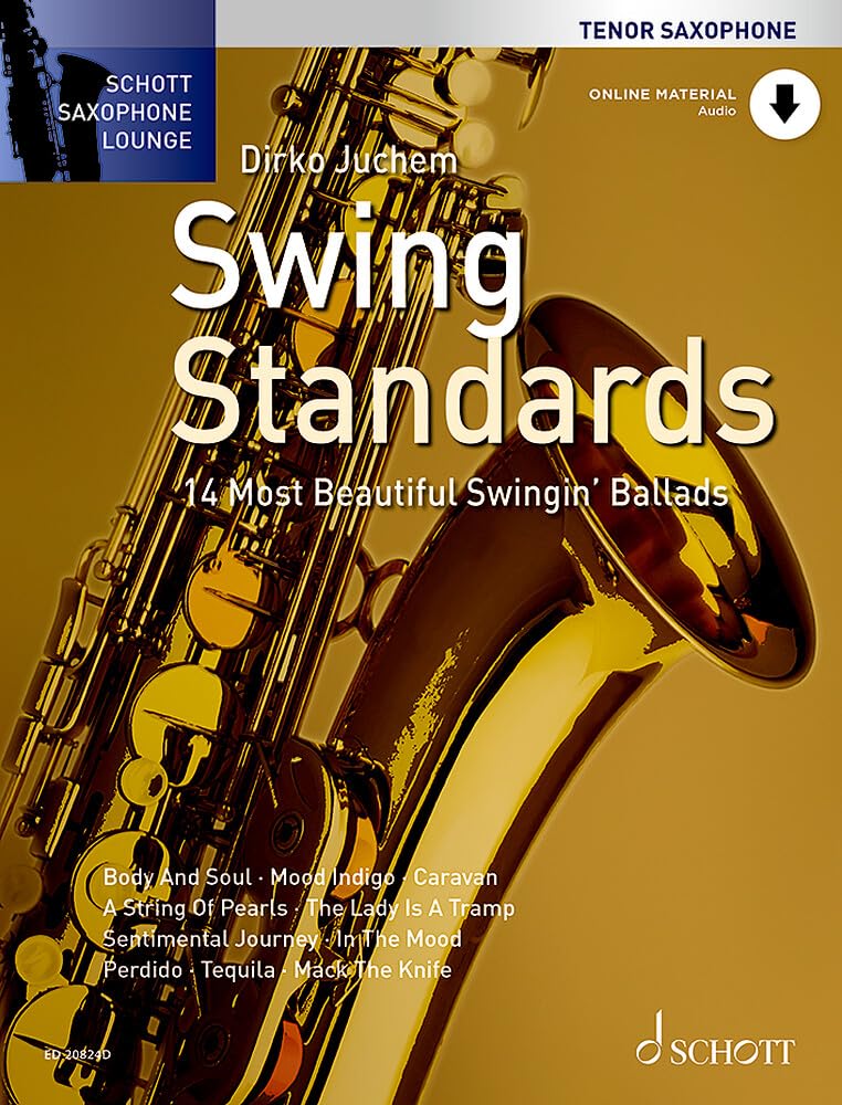 Swing Standards: 14 Most Beautiful Swingin' Ballads. tenor saxophone.