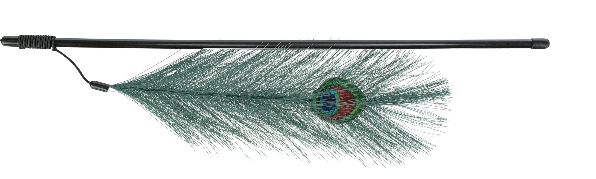 TRIXIE Playing Rod with Peacock Feather Plastic 47cm (B000WFG7QE) Amazon Price History, Amazon Price Tracker