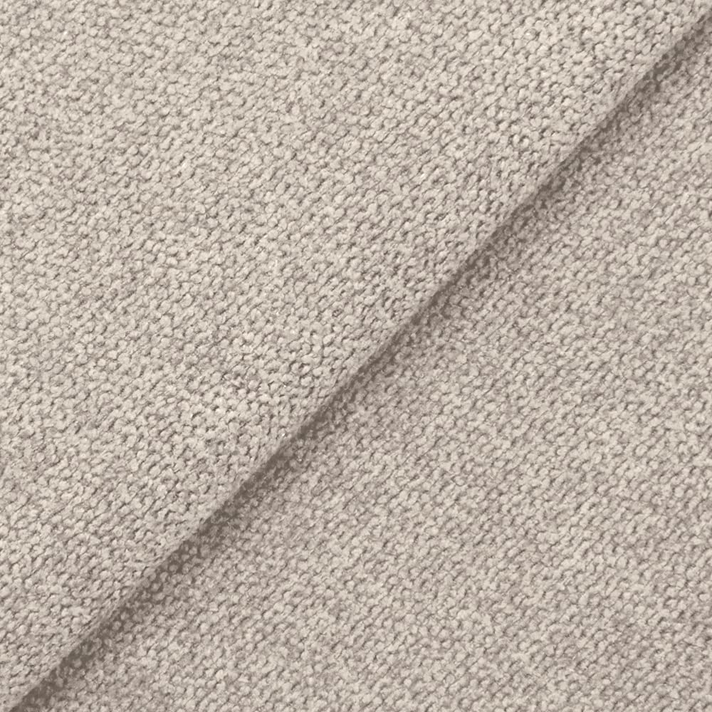 DESHOME Roma 5 mètres - Tissu au metre d'ameublement Hydrofuge h 140 cm pour Fauteuil Sofa et Chaise Beige foncé
